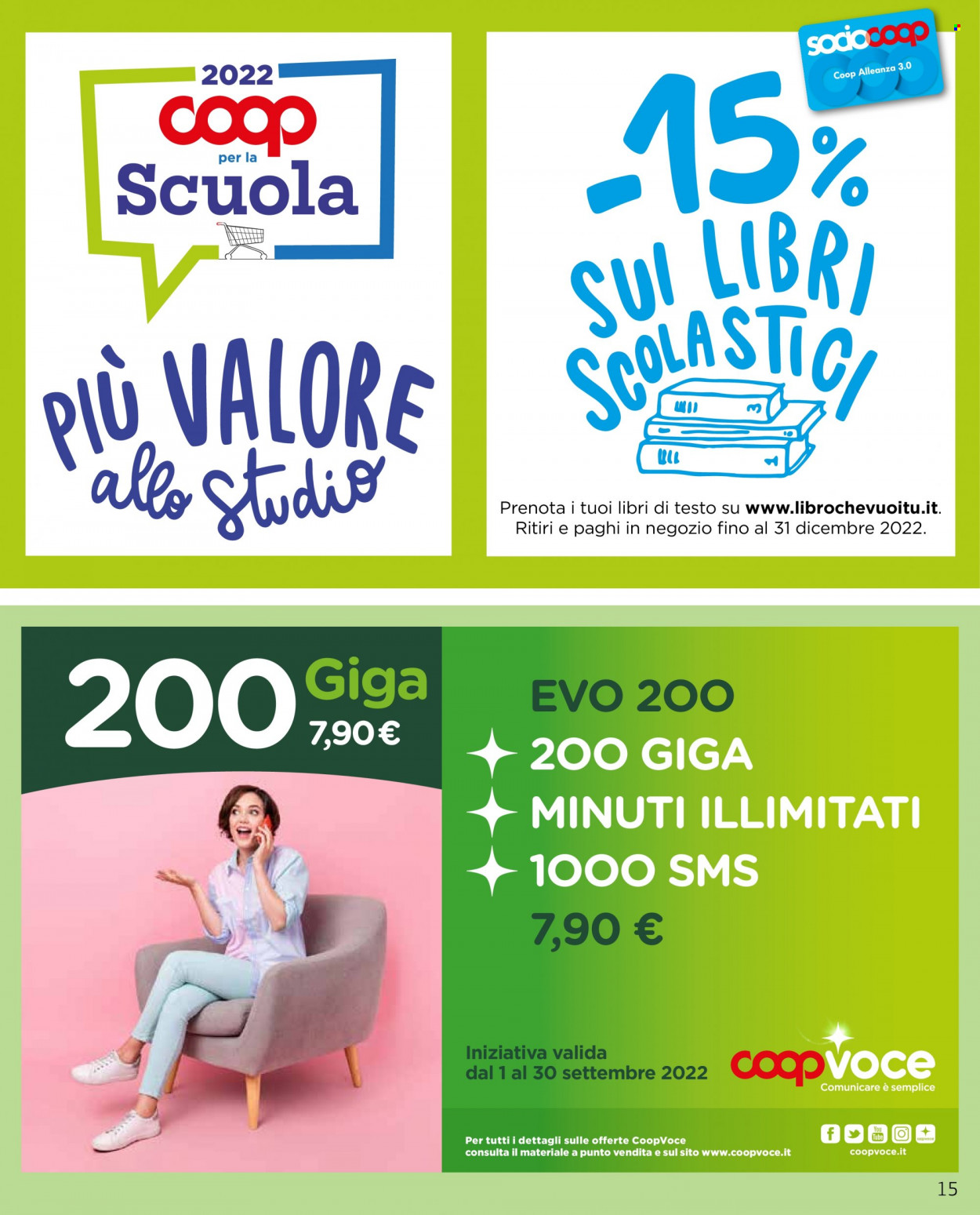 Leták Coop - 12.9.2022 - 21.9.2022. Strana 15