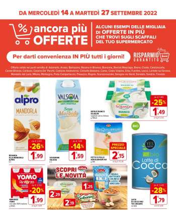 Volantino Iperal - 14/9/2022 - 27/9/2022.