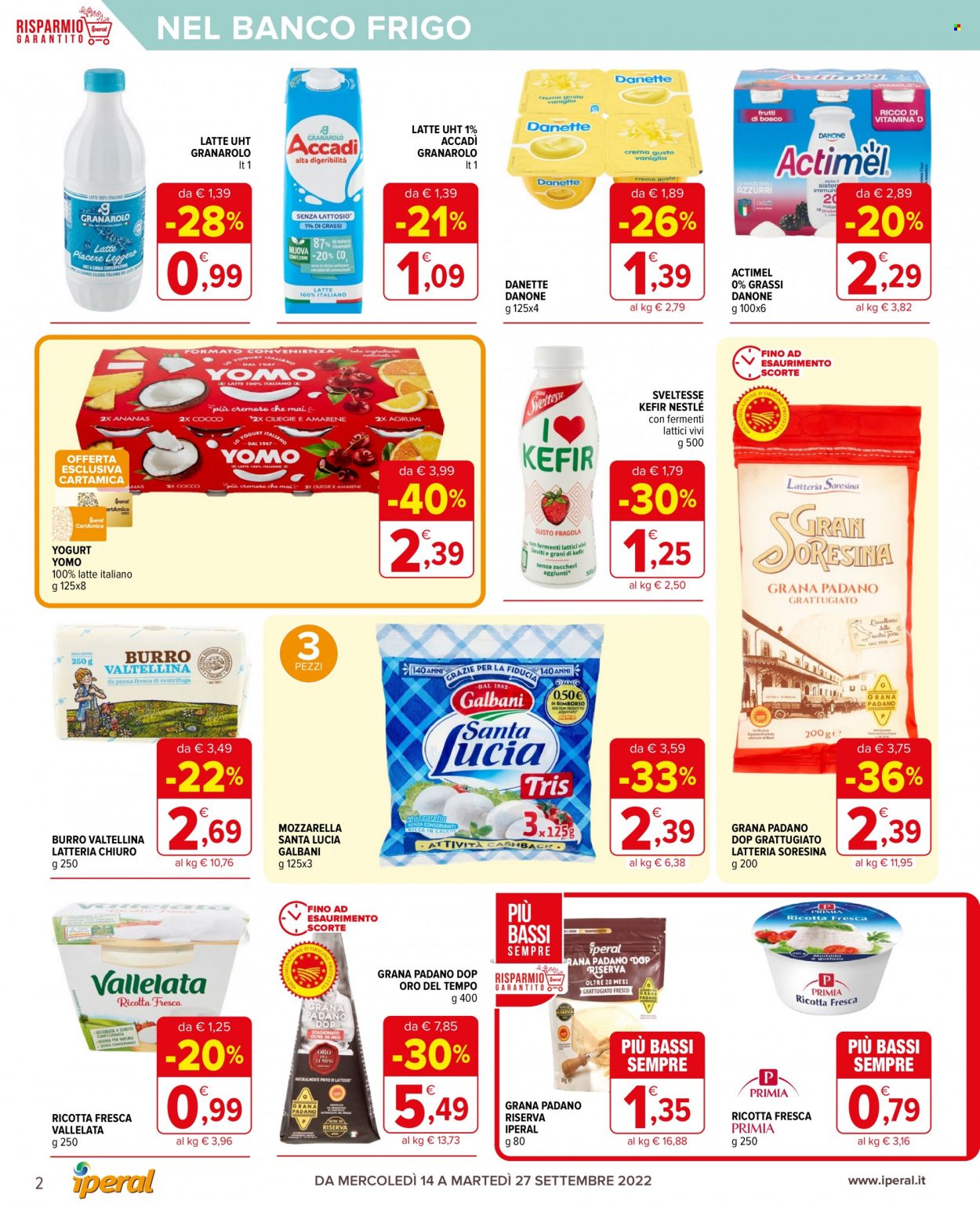 Volantino Iperal - 14/9/2022 - 27/9/2022. Pagina 2