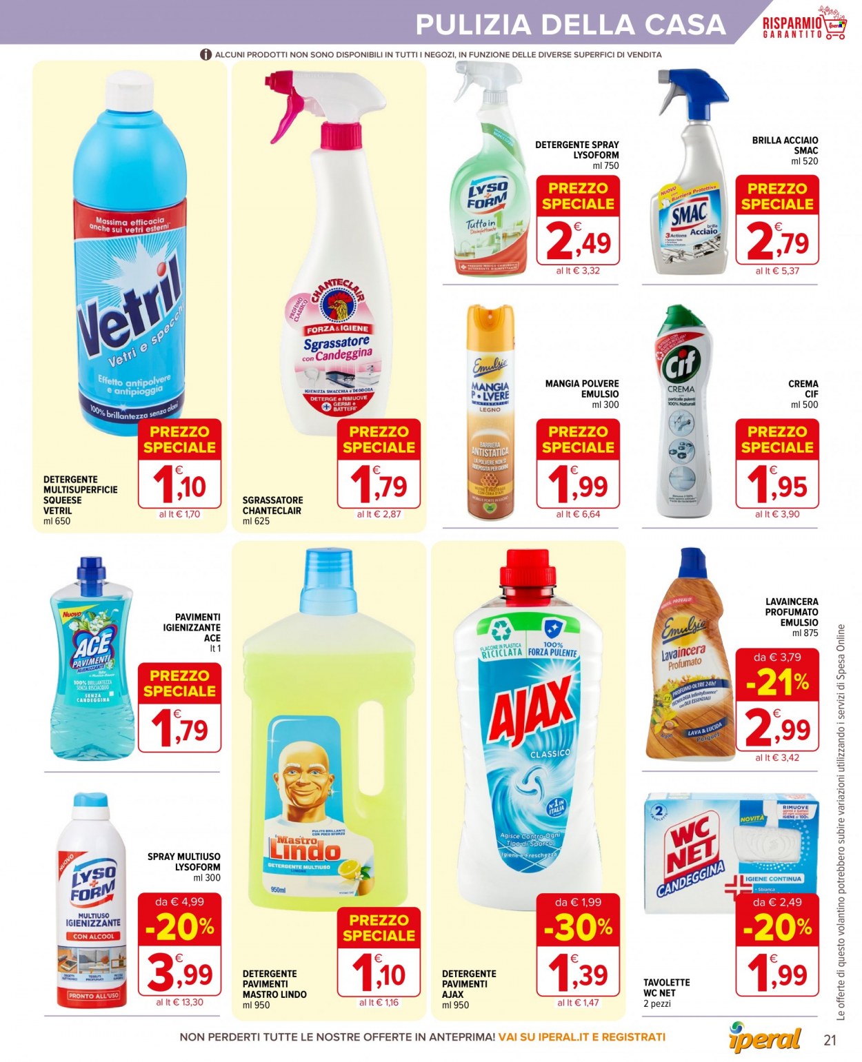 Volantino Iperal - 14/9/2022 - 27/9/2022. Pagina 21
