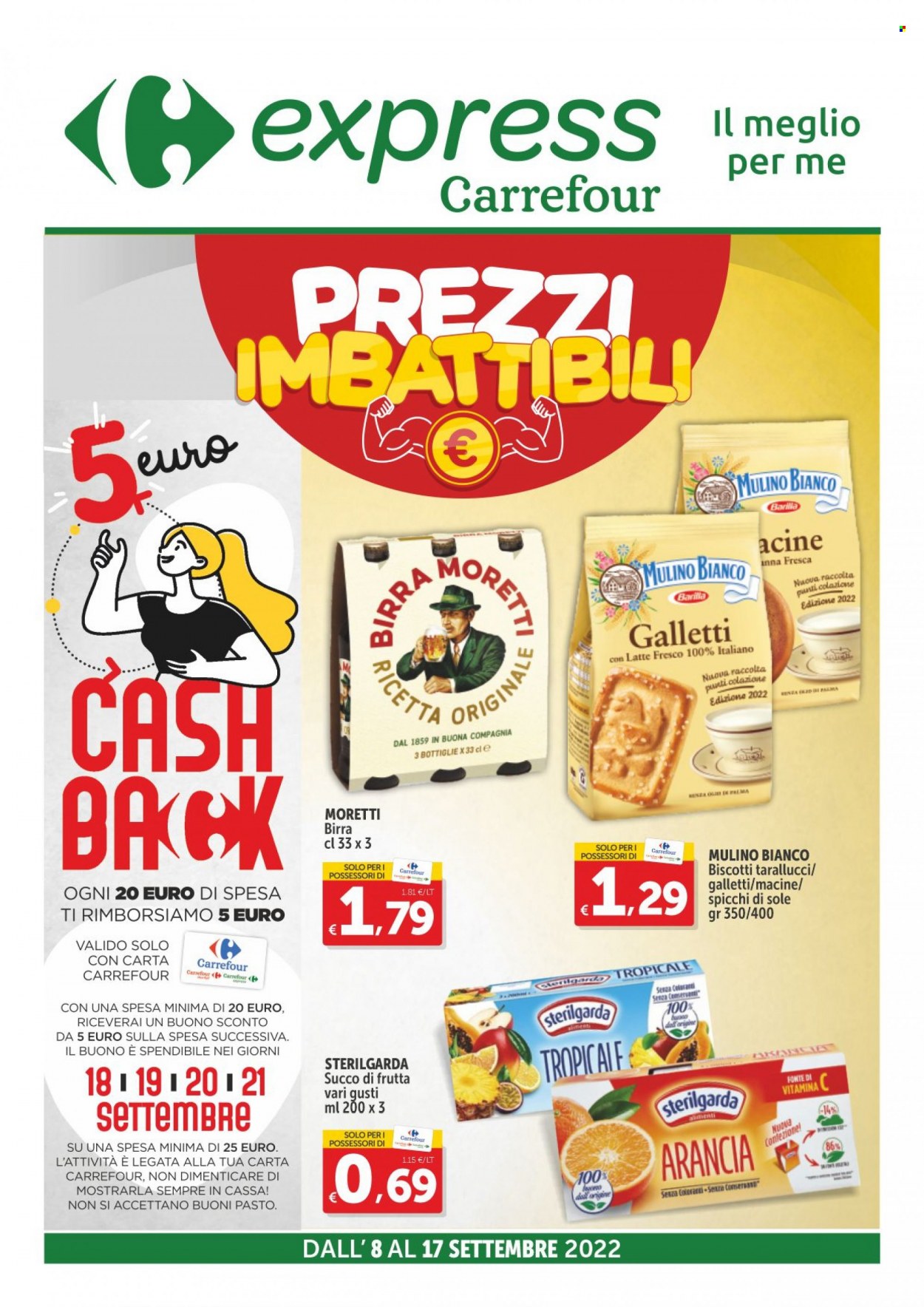 Leták Carrefour - 8.9.2022 - 17.9.2022. Strana 1