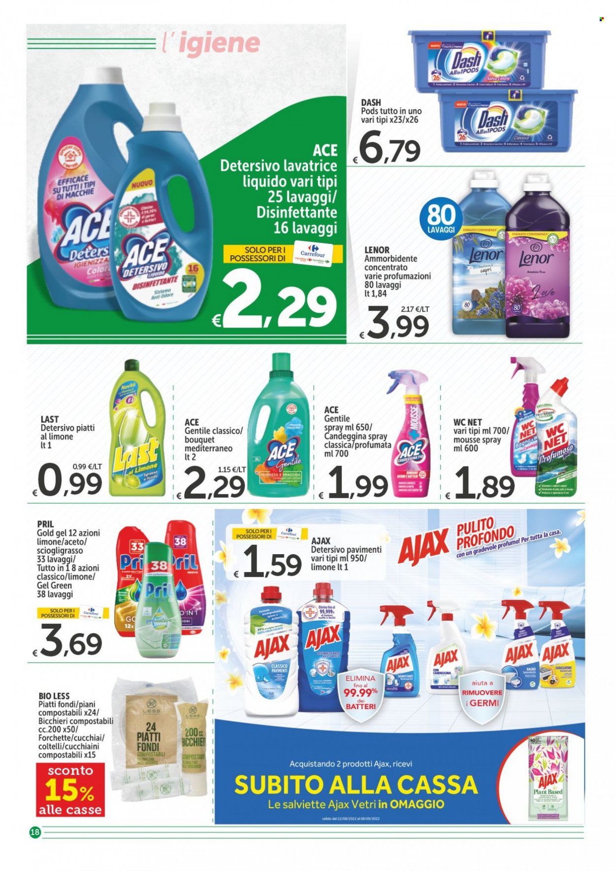 Volantino Carrefour - 8/9/2022 - 17/9/2022. Pagina 18
