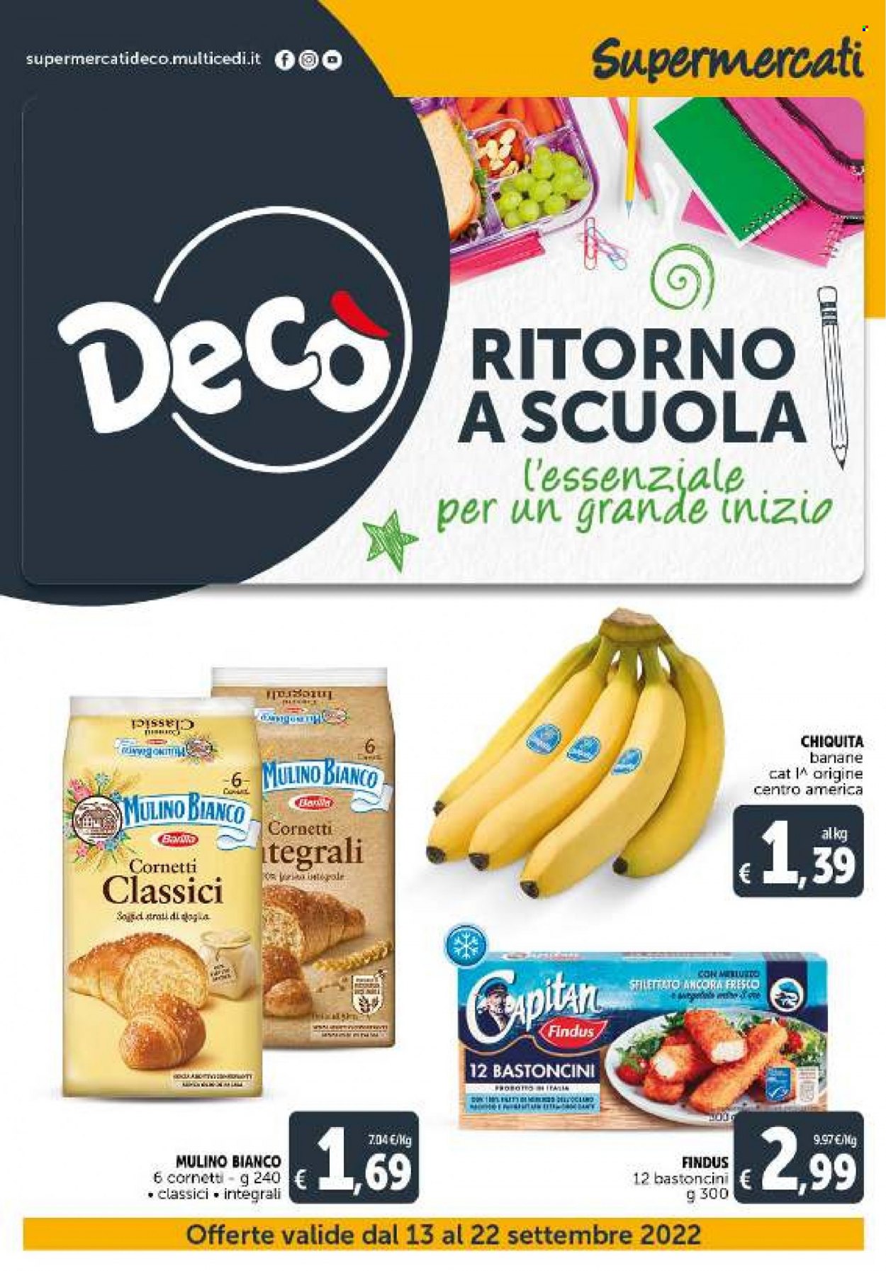 Volantino Deco - 13/9/2022 - 22/9/2022. Pagina 1