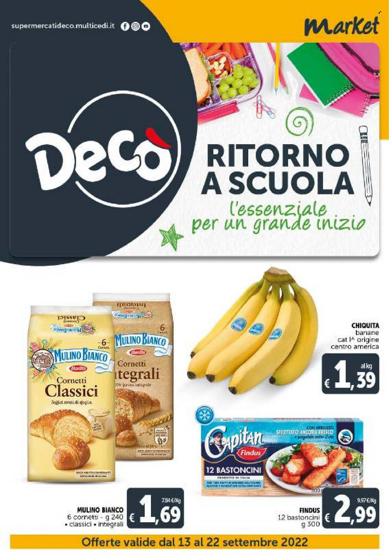 Volantino Deco - 13/9/2022 - 22/9/2022. Pagina 1