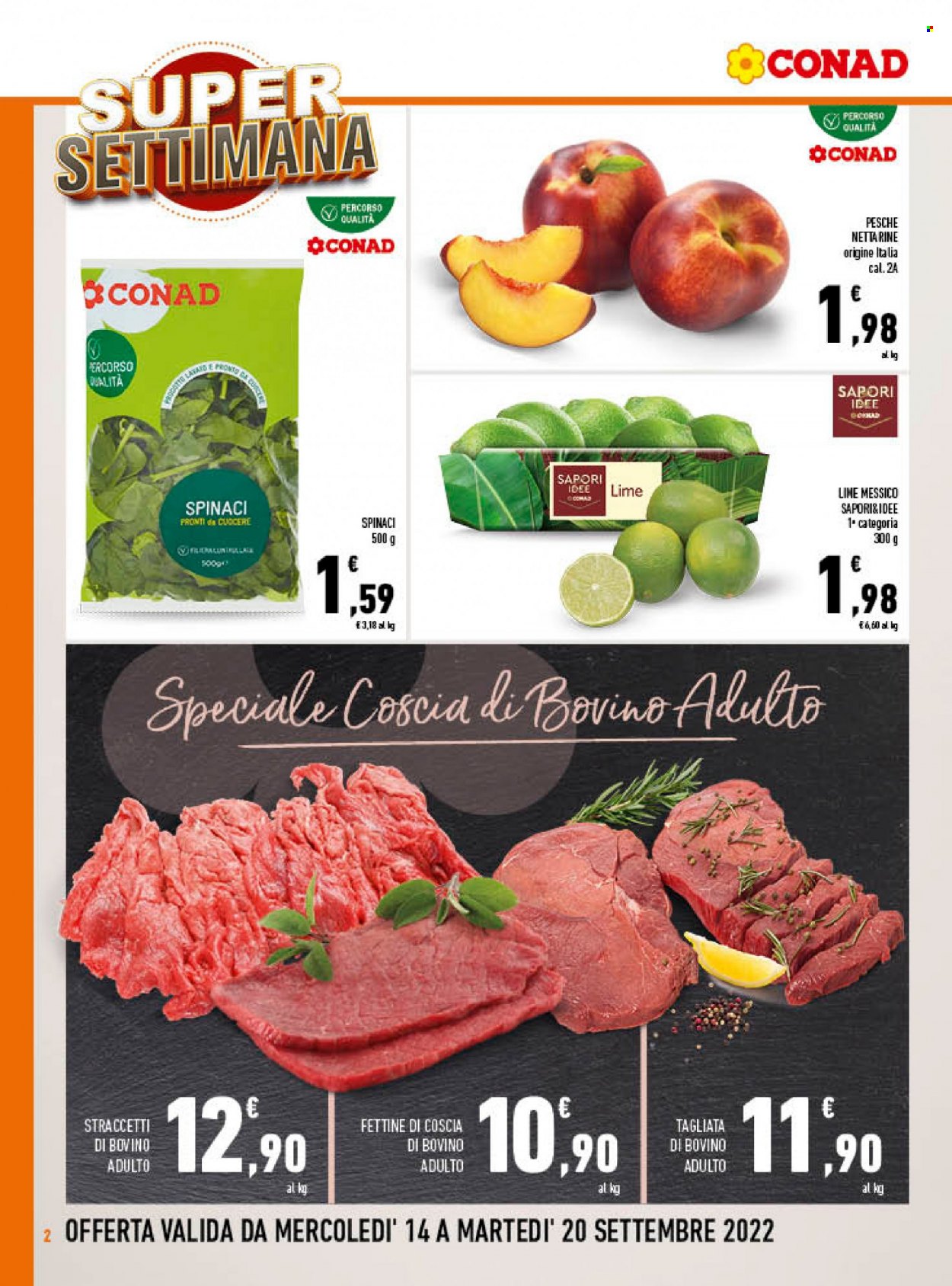 Volantino Conad - 14/9/2022 - 20/9/2022. Pagina 2