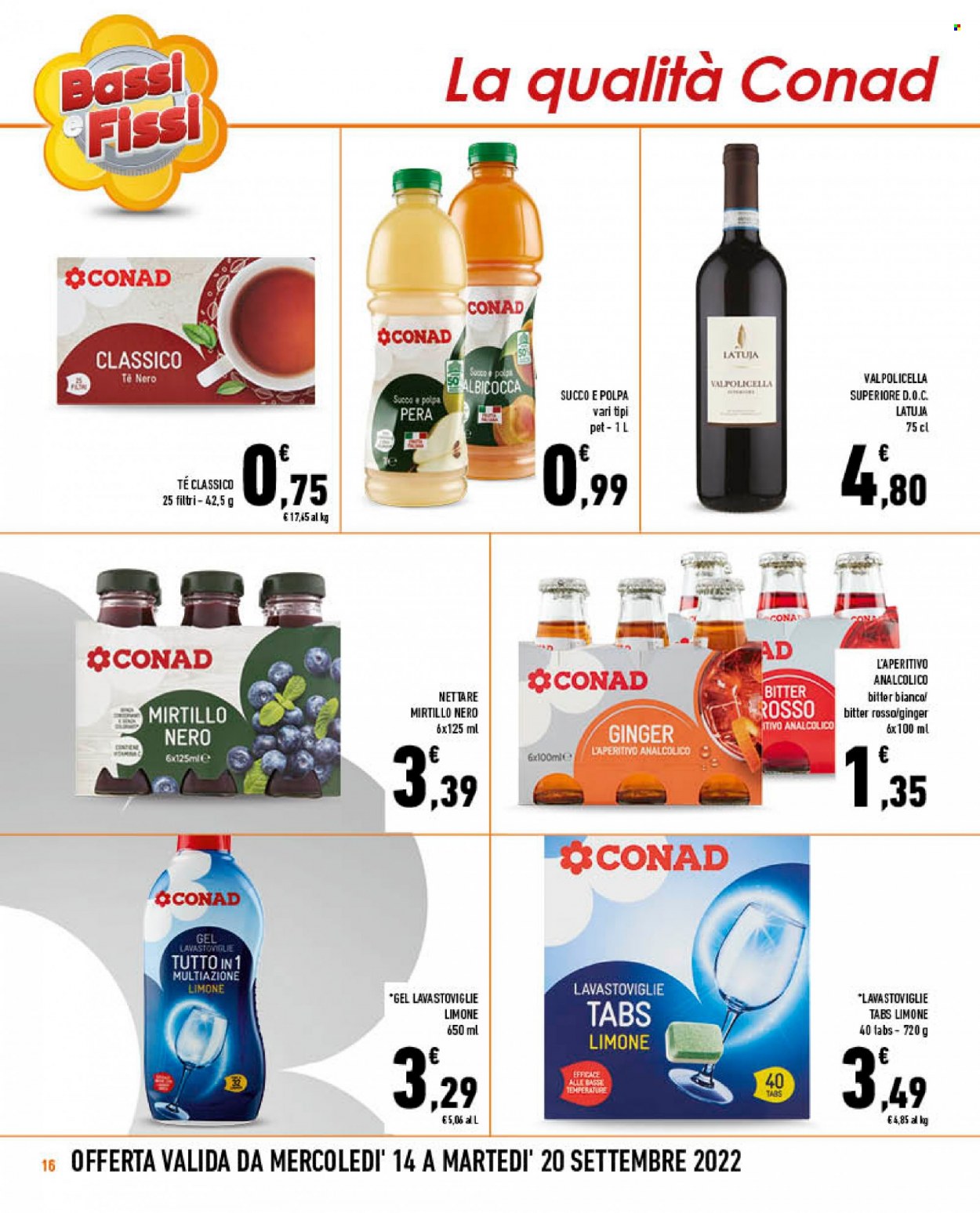 Volantino Conad - 14/9/2022 - 20/9/2022. Pagina 16