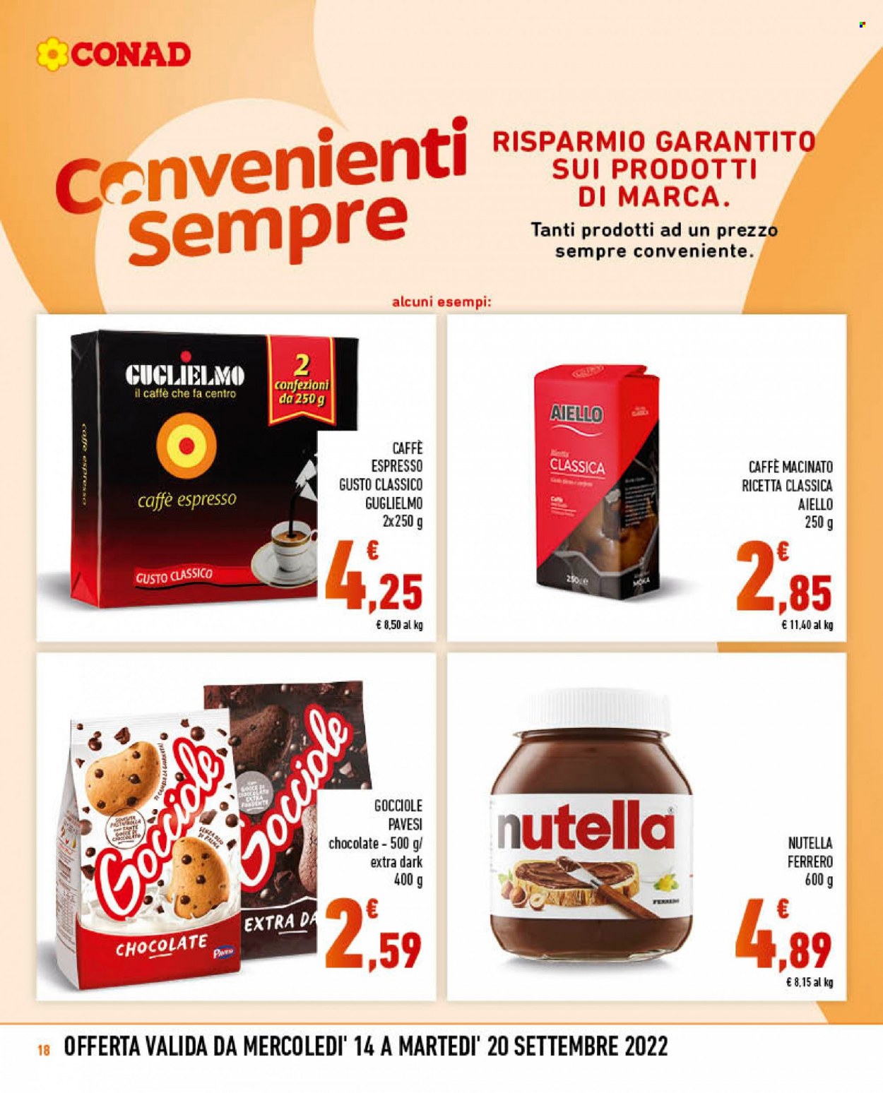 Leták Conad - 14.9.2022 - 20.9.2022. Strana 18