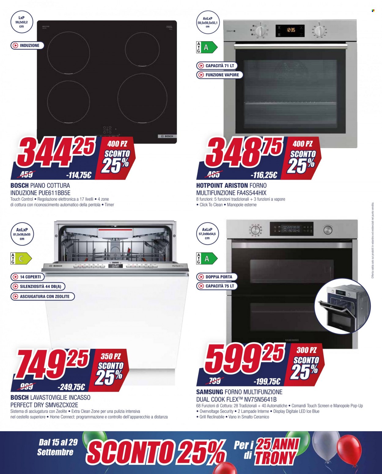 Volantino Trony - 15/9/2022 - 29/9/2022. Pagina 9