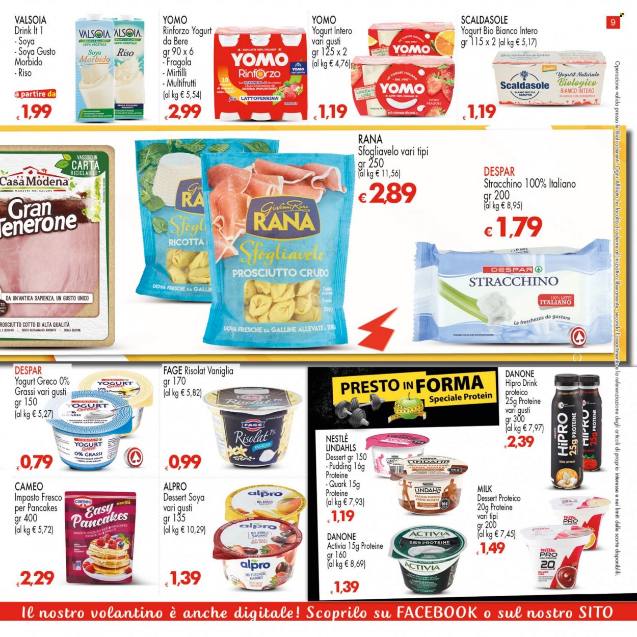Volantino Eurospar - 15/9/2022 - 28/9/2022. Pagina 9