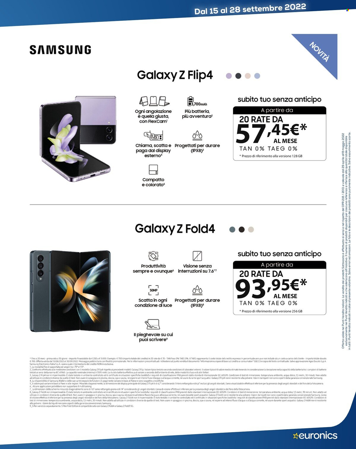 Volantino Euronics - 15/9/2022 - 28/9/2022. Pagina 13