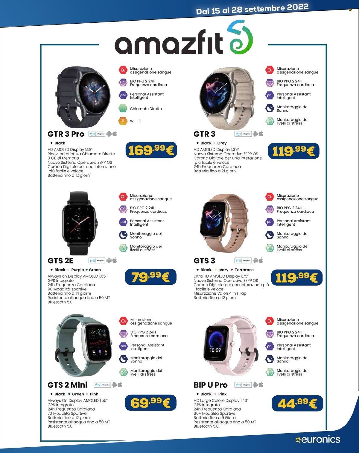 Volantino Euronics - 15/9/2022 - 28/9/2022. Pagina 17
