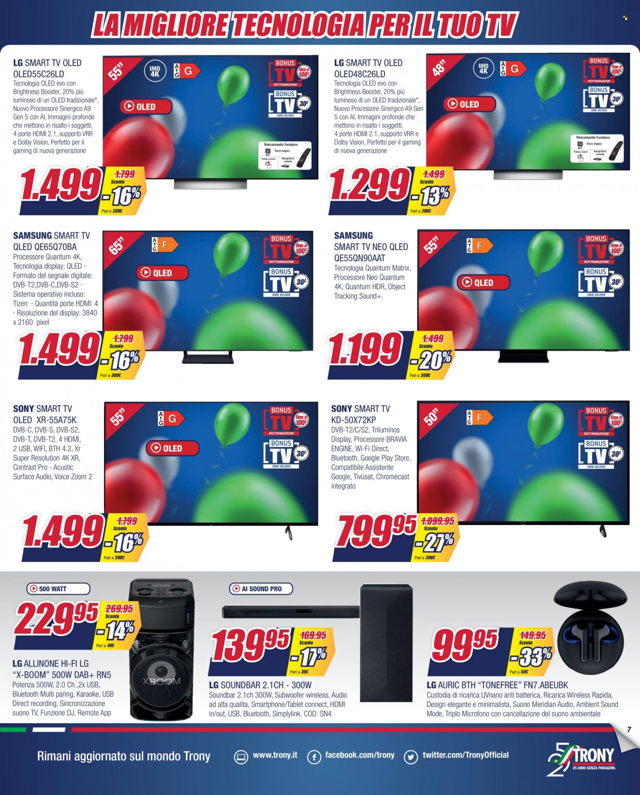 Volantino Trony - 16/9/2022 - 29/9/2022. Pagina 7