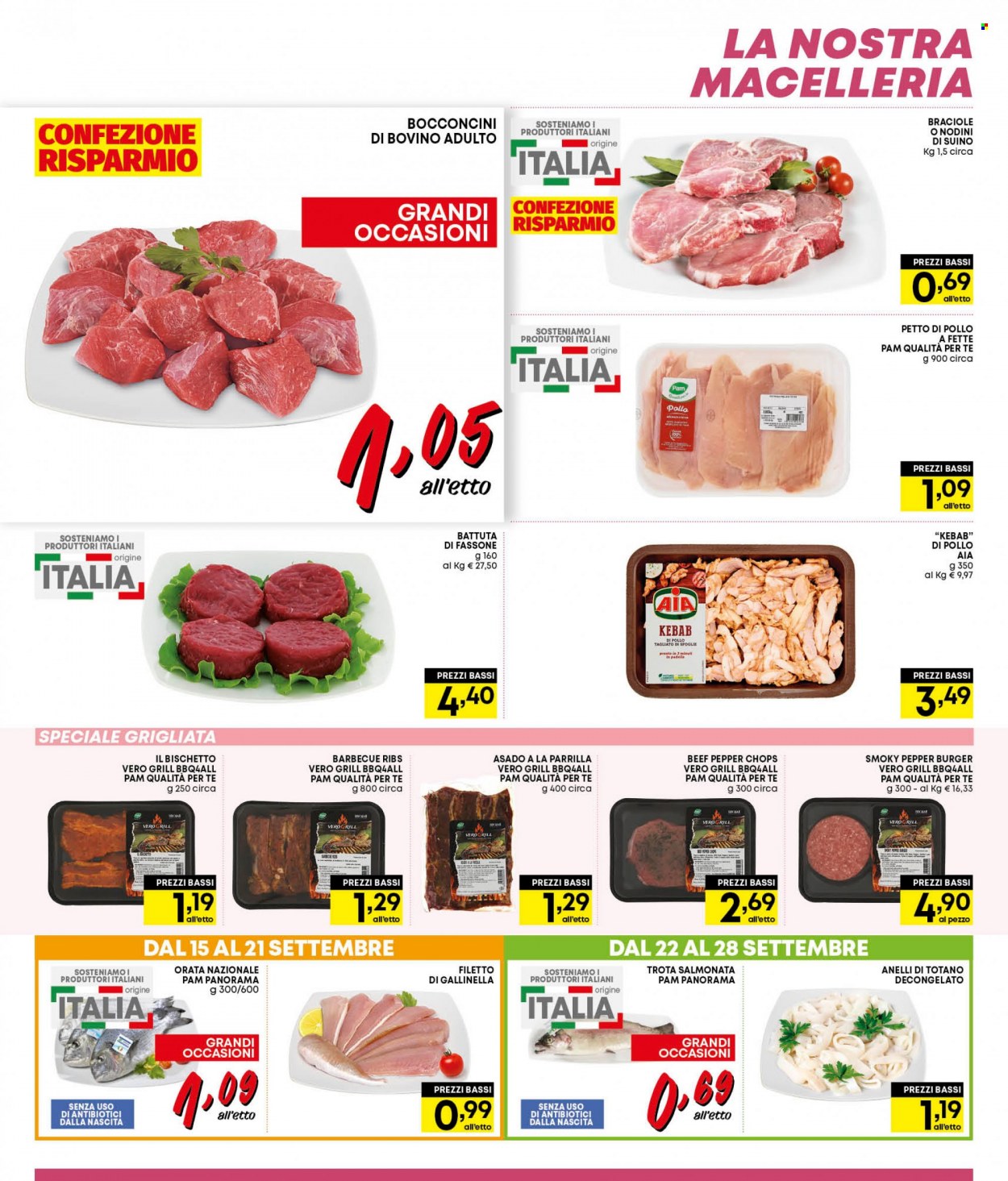 Volantino Pam Panorama - 15/9/2022 - 28/9/2022. Pagina 3