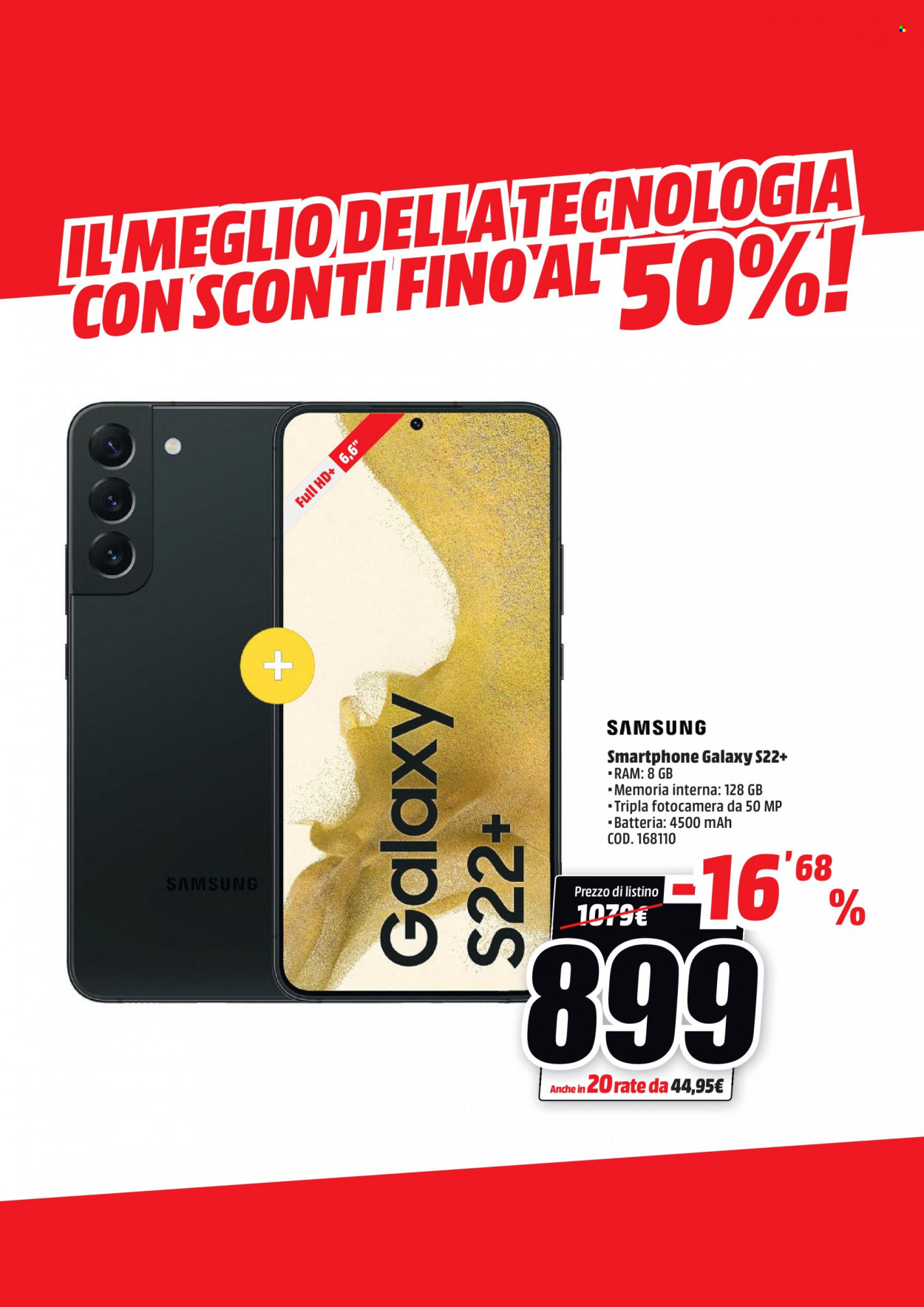 Volantino MediaWorld - 15/9/2022 - 29/9/2022. Pagina 2