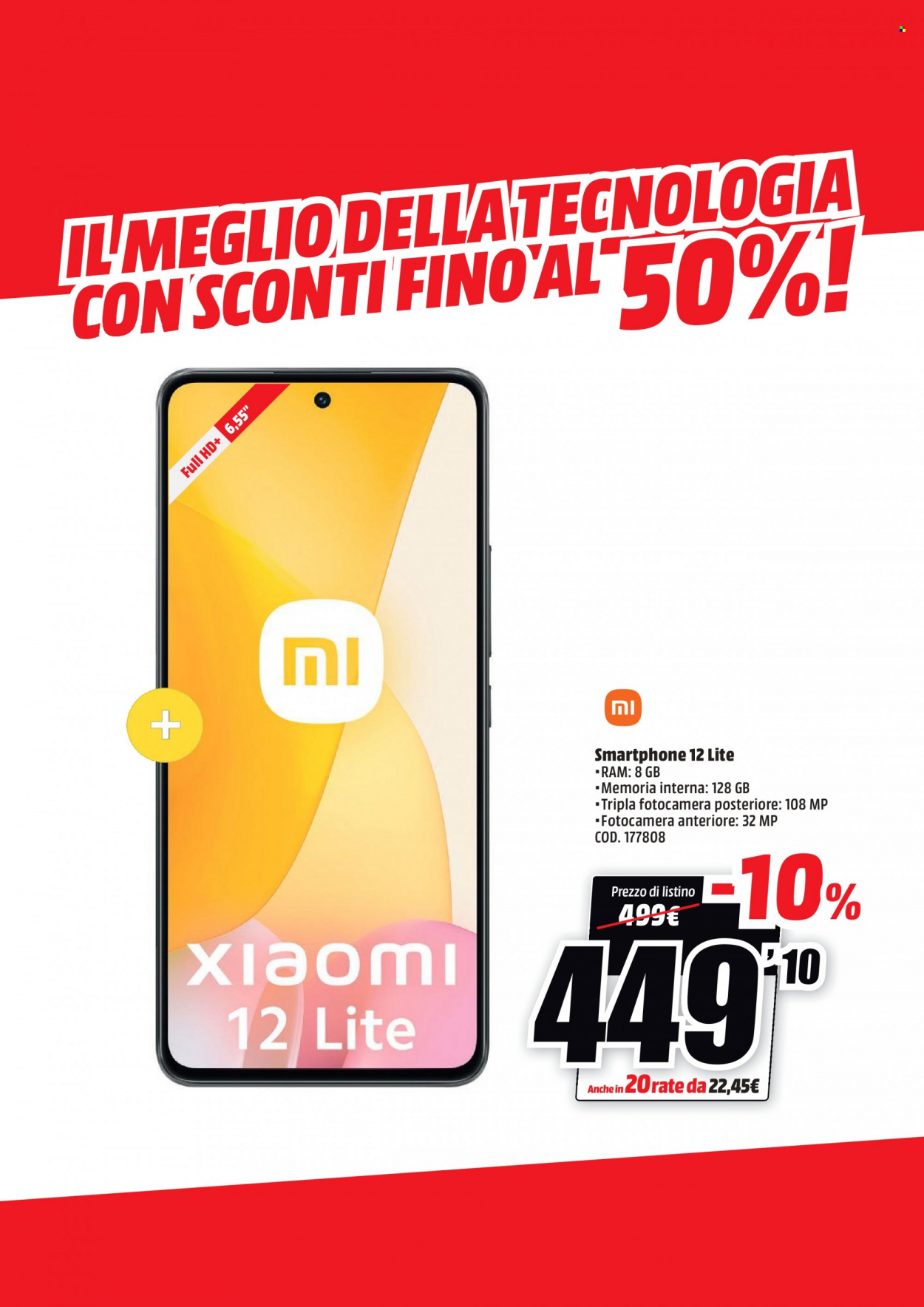 Volantino MediaWorld - 15/9/2022 - 29/9/2022. Pagina 5