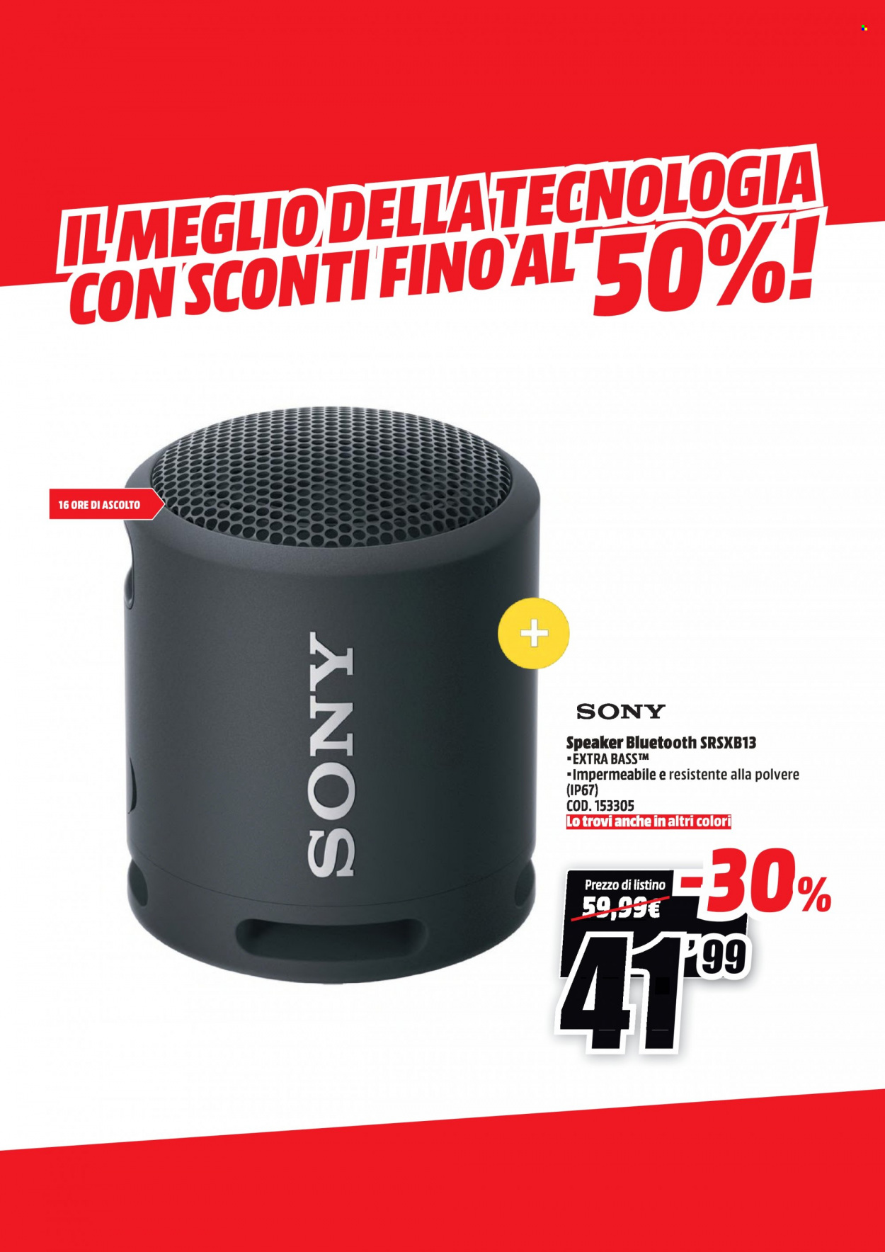 Volantino MediaWorld - 15/9/2022 - 29/9/2022. Pagina 20