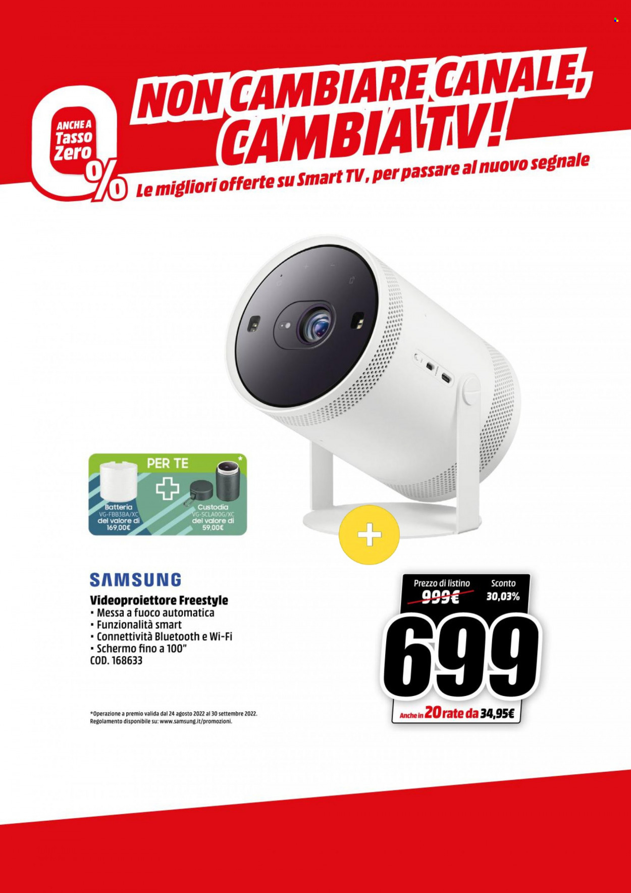 Volantino MediaWorld - 15/9/2022 - 22/9/2022. Pagina 16