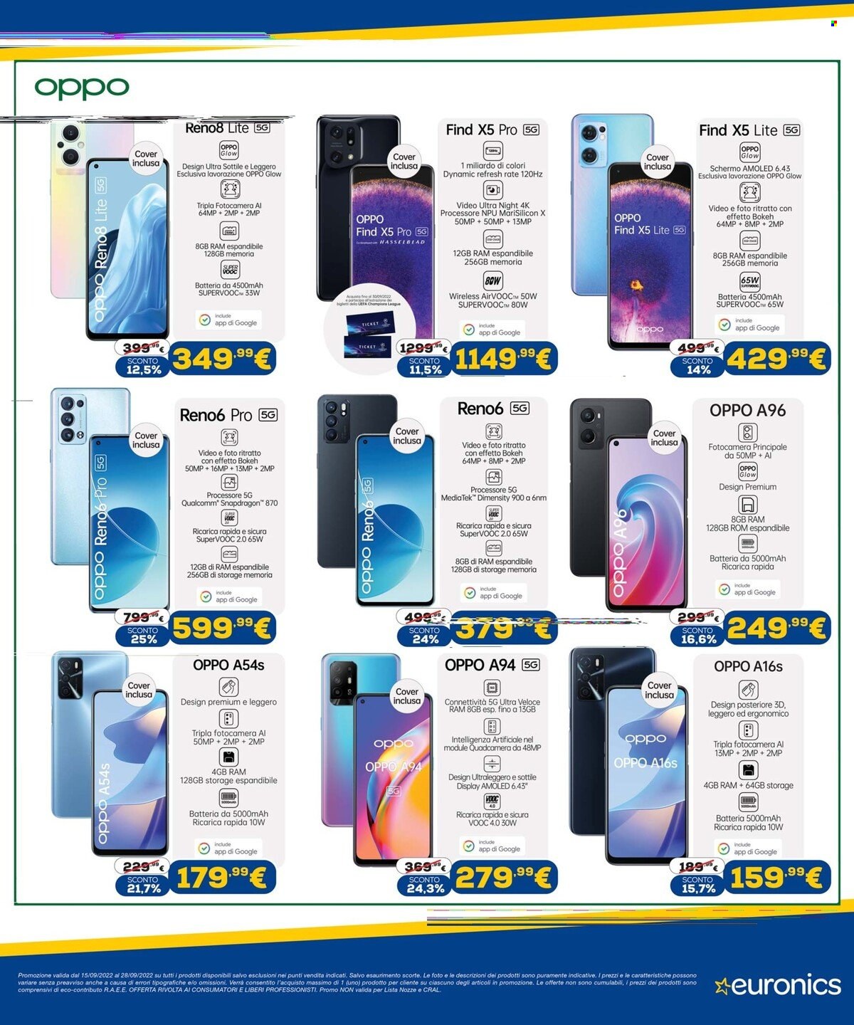 Volantino Euronics - 15/9/2022 - 28/9/2022. Pagina 11