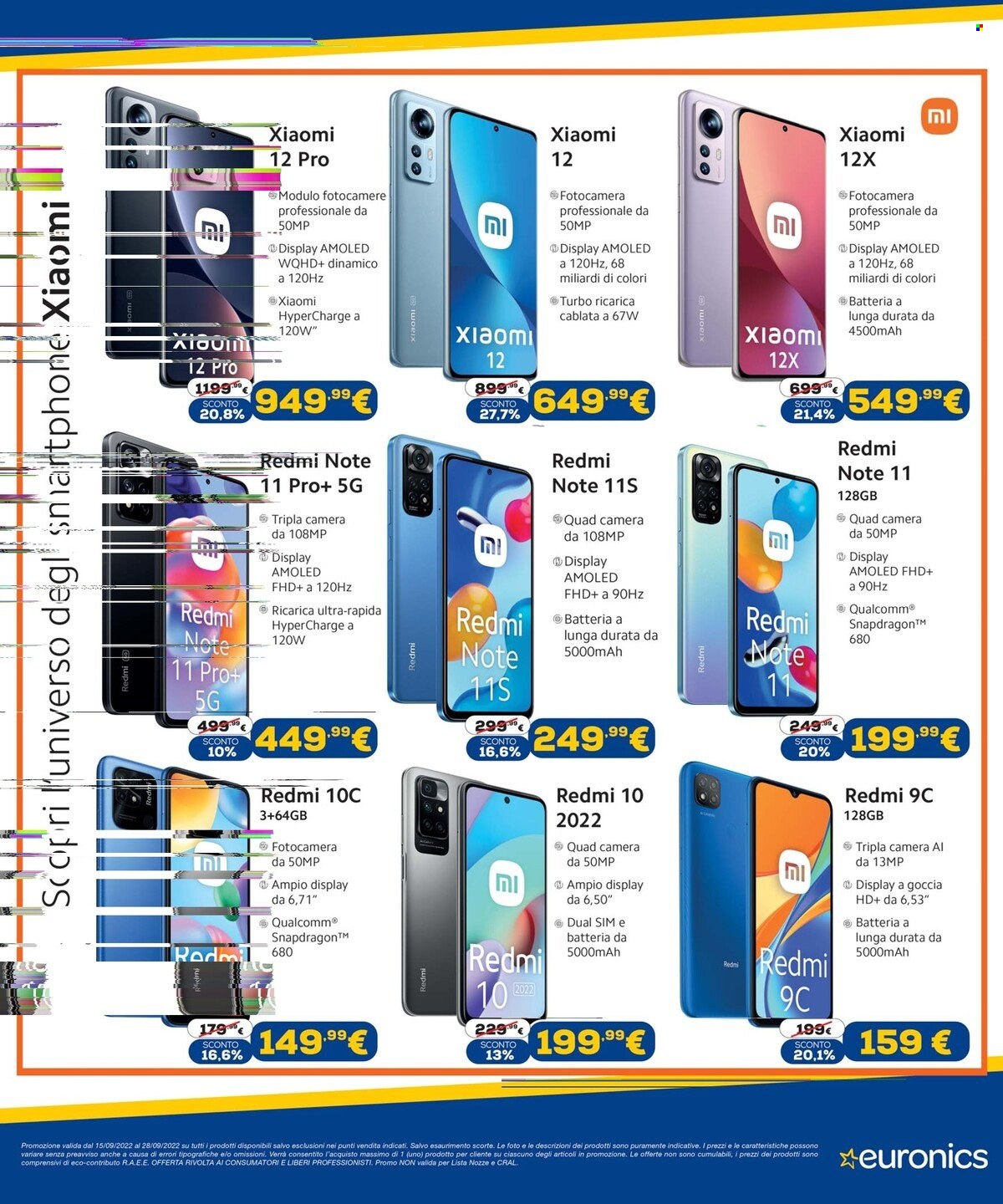 Volantino Euronics - 15/9/2022 - 28/9/2022. Pagina 13