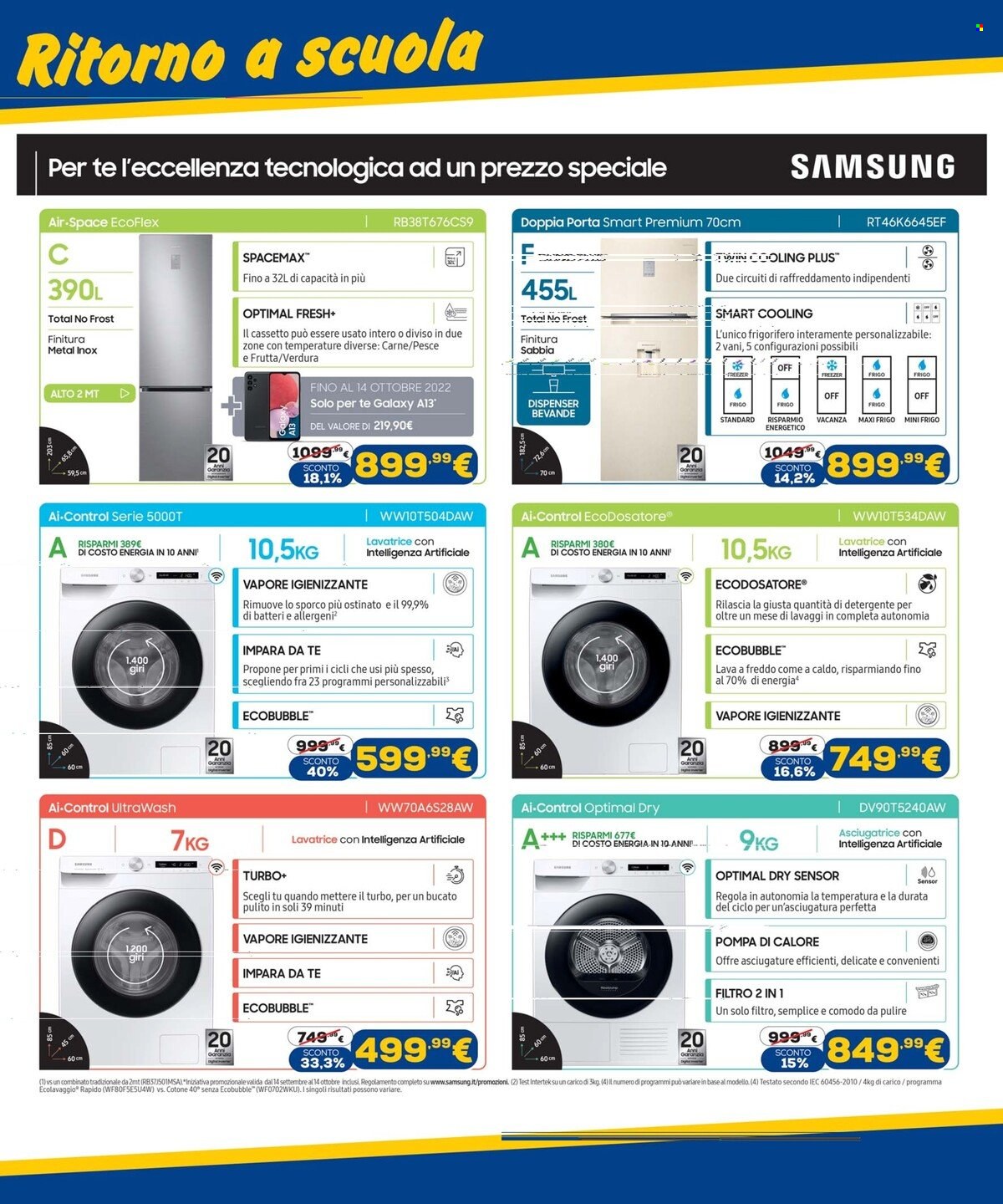 Volantino Euronics - 15/9/2022 - 28/9/2022. Pagina 28