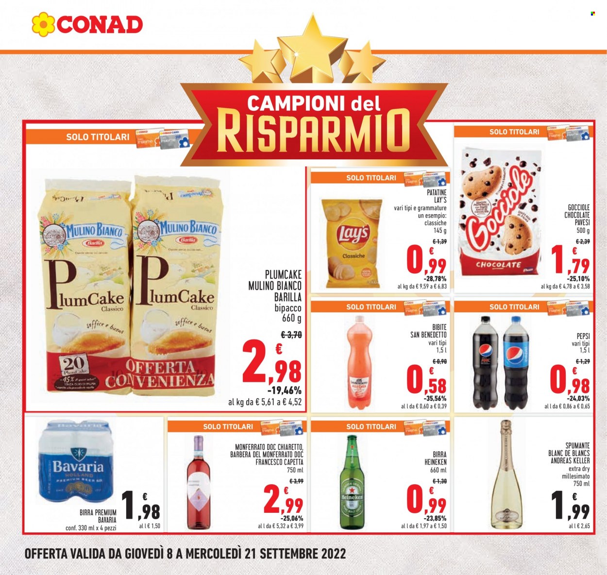 Leták Conad - 8.9.2022 - 21.9.2022. Strana 4