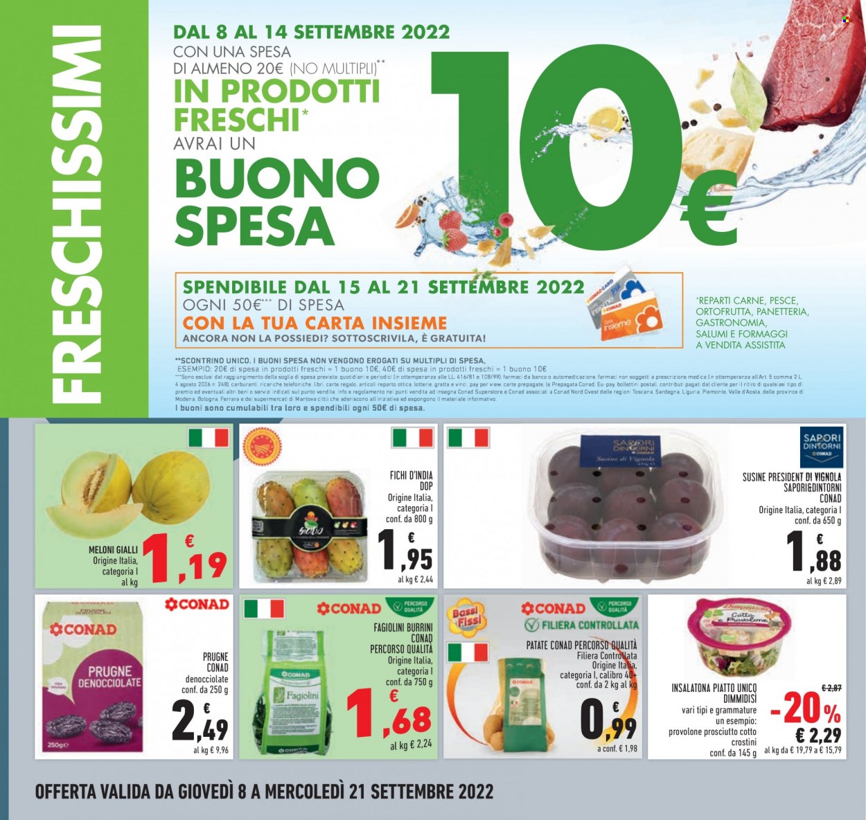 Leták Conad - 8.9.2022 - 21.9.2022. Strana 6