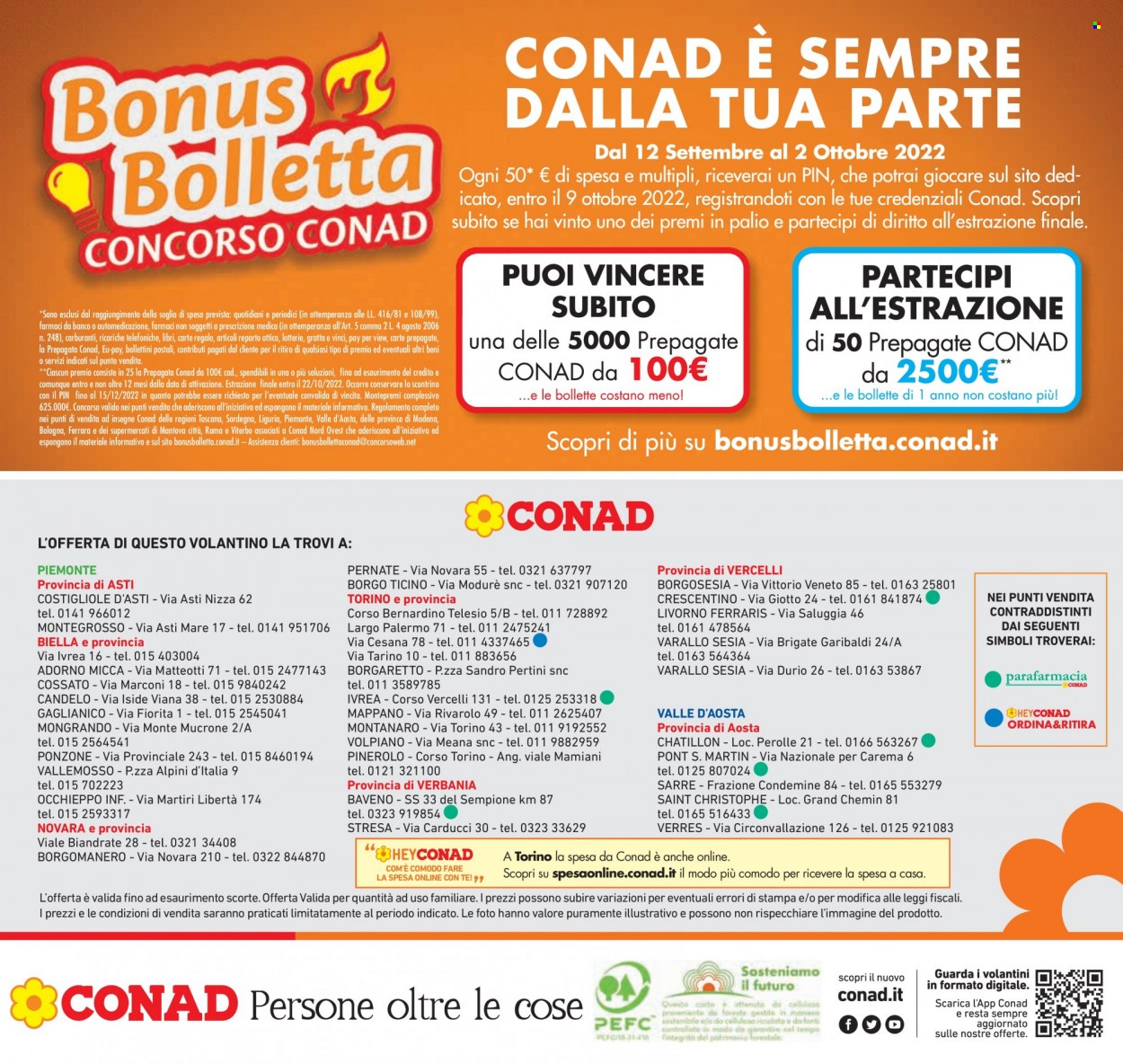 Leták Conad - 8.9.2022 - 21.9.2022. Strana 24