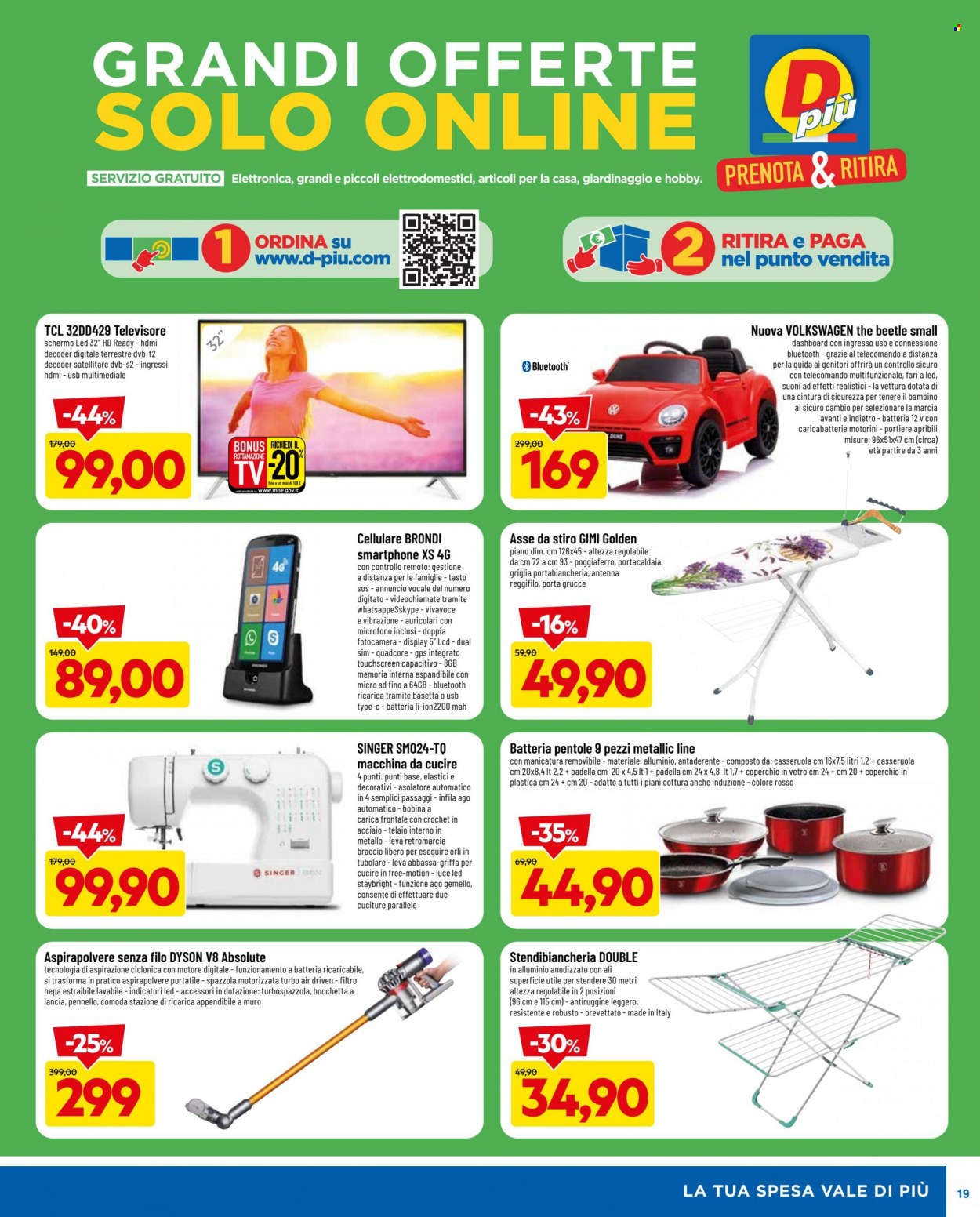 Volantino Dpiù - 19/9/2022 - 5/10/2022. Pagina 19