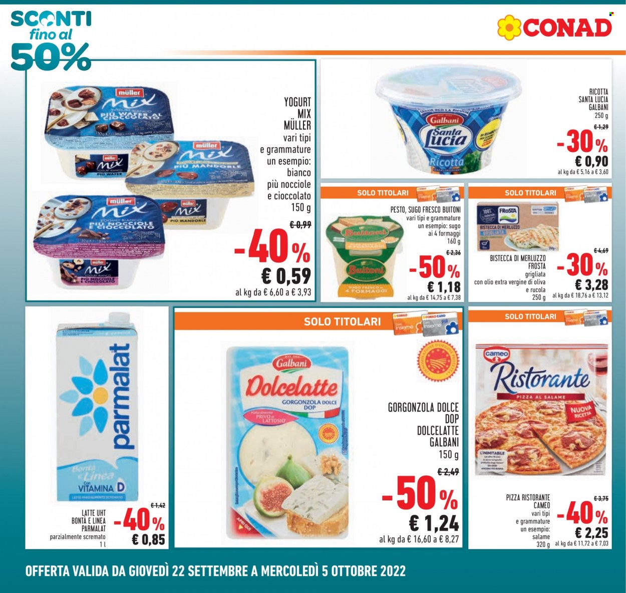 Volantino Conad - 22/9/2022 - 5/10/2022. Pagina 2