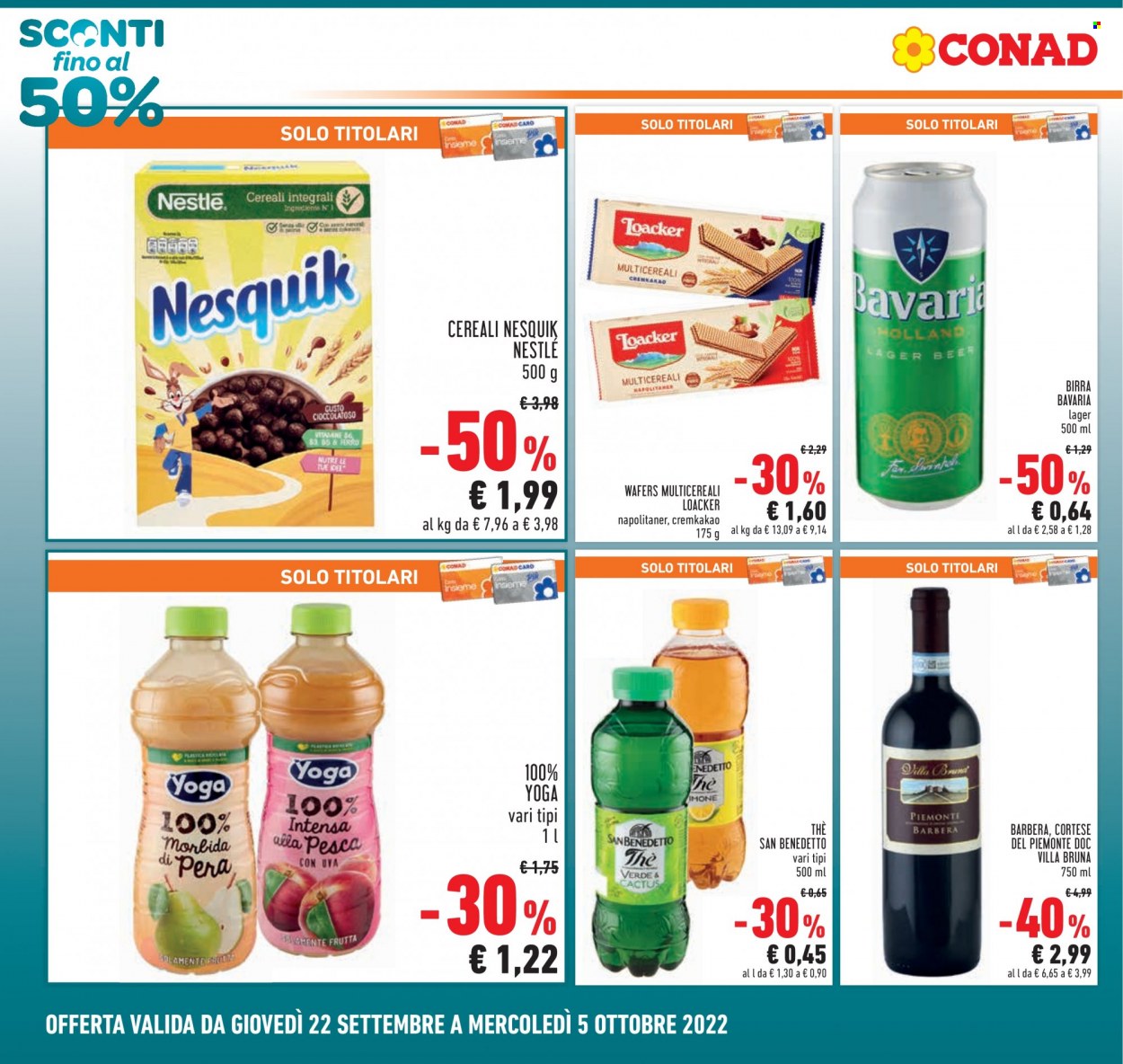 Leták Conad - 22.9.2022 - 5.10.2022. Strana 4