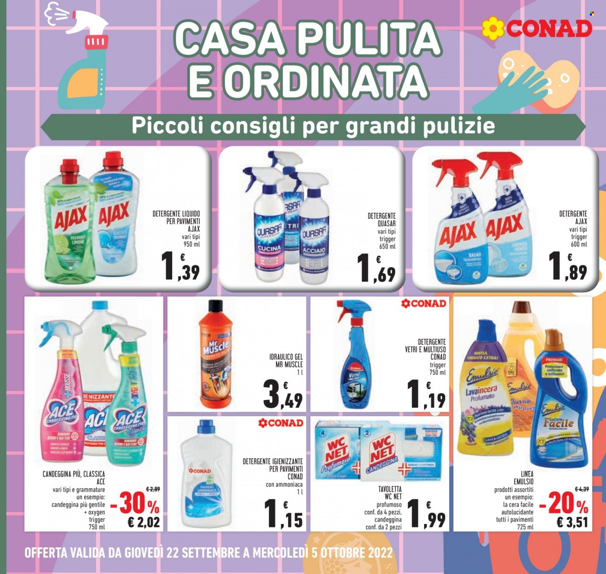 Leták Conad - 22.9.2022 - 5.10.2022. Strana 24