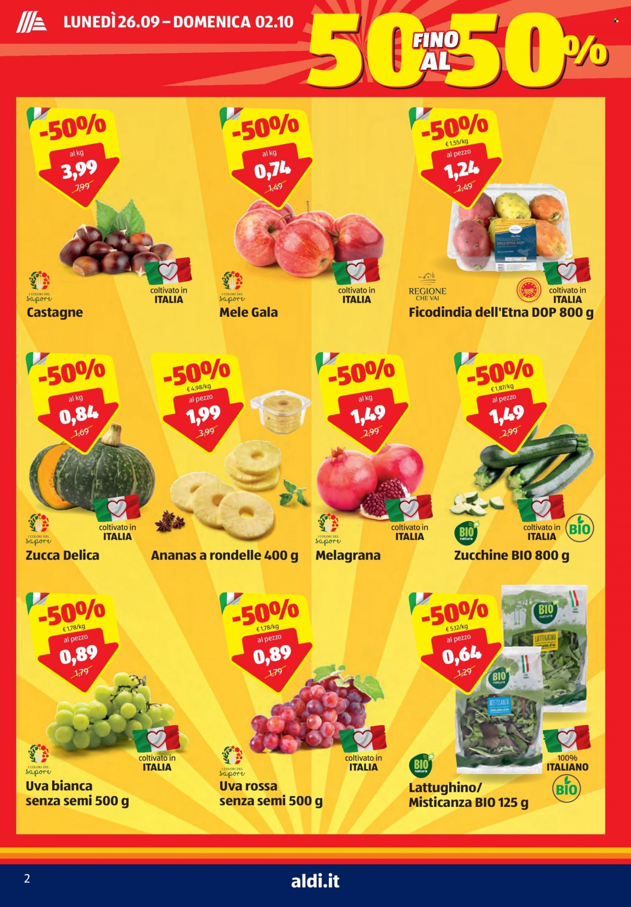 Volantino Aldi - 26/9/2022 - 2/10/2022. Pagina 2
