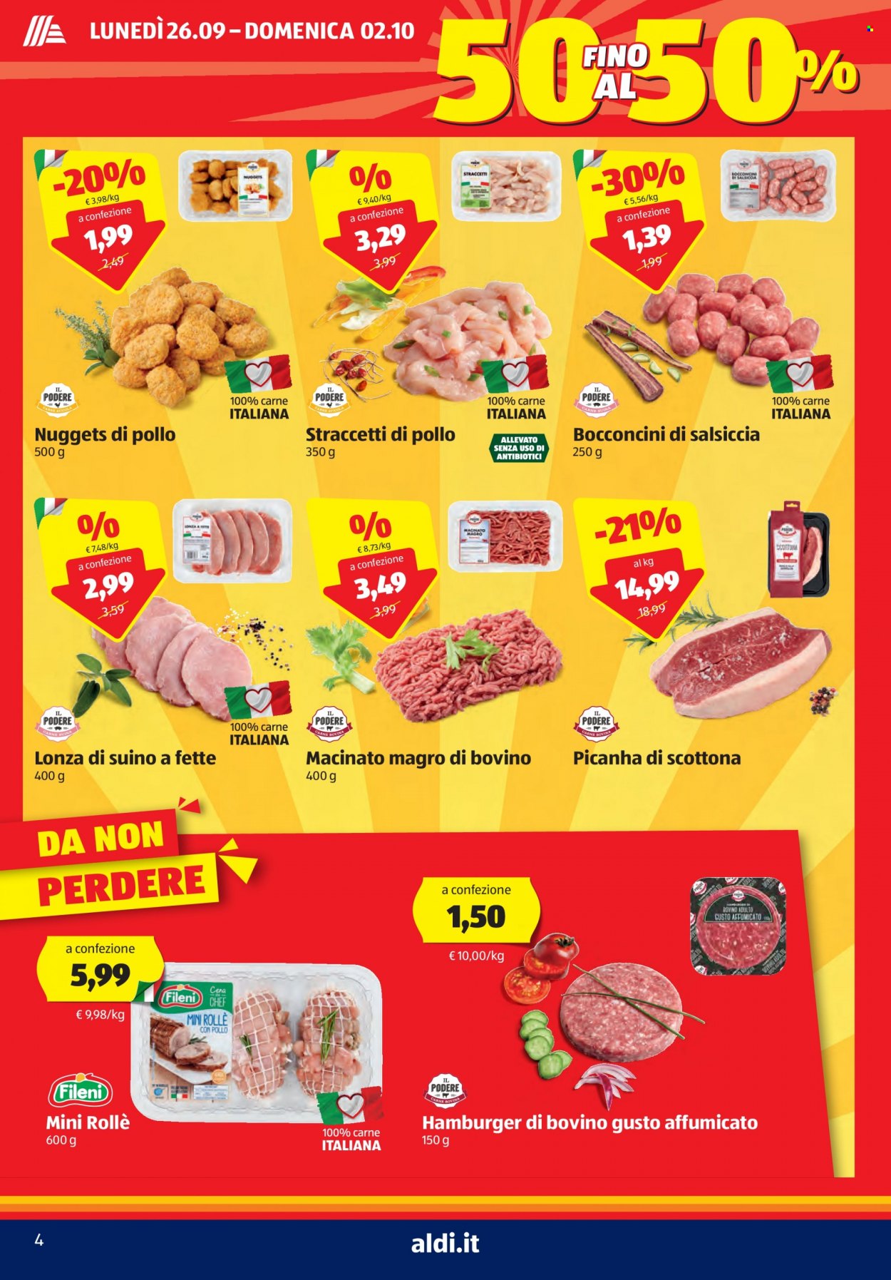 Volantino Aldi - 26/9/2022 - 2/10/2022. Pagina 4