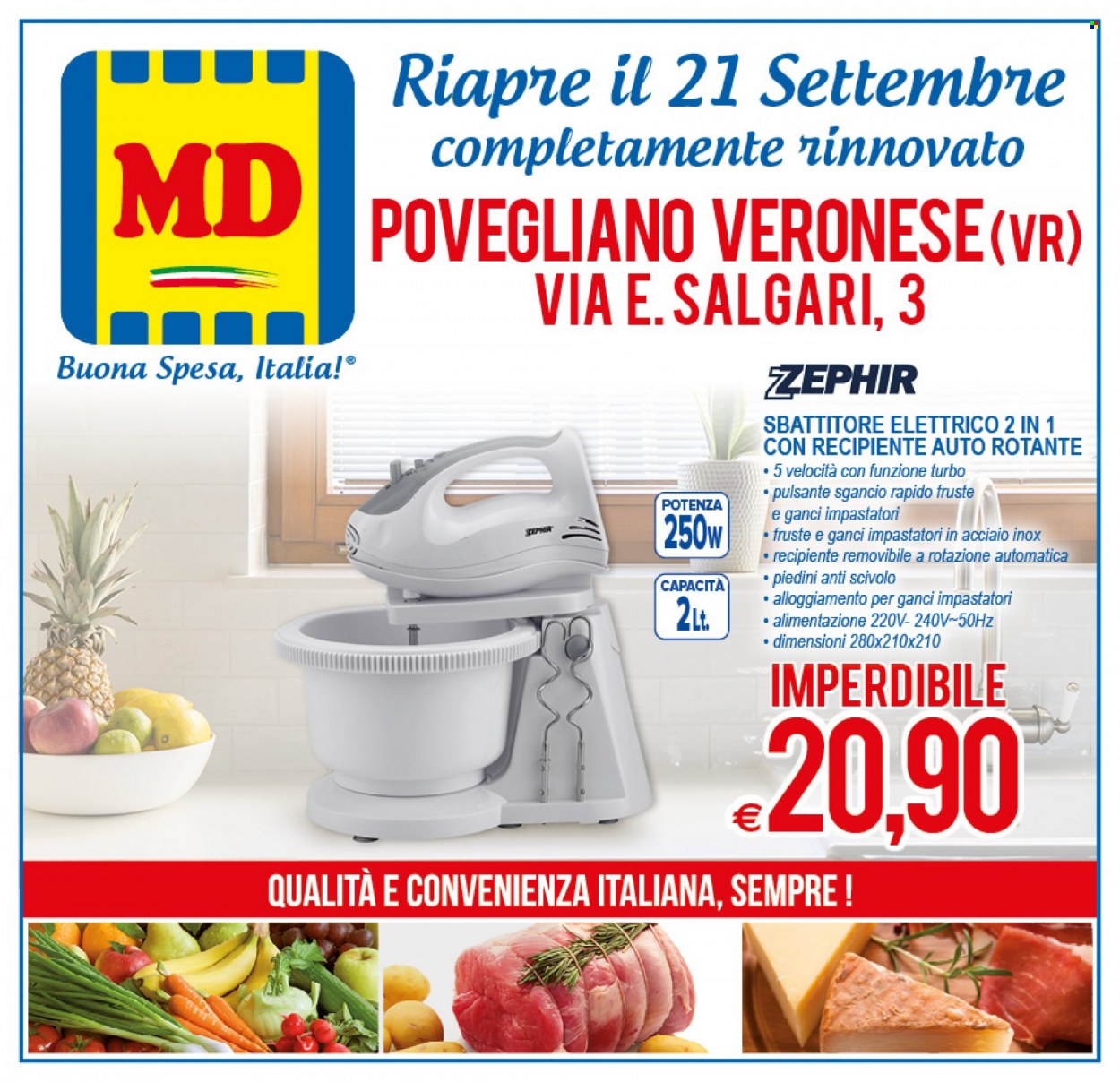 Leták MD Discount - 21.9.2022 - 2.10.2022. Strana 1