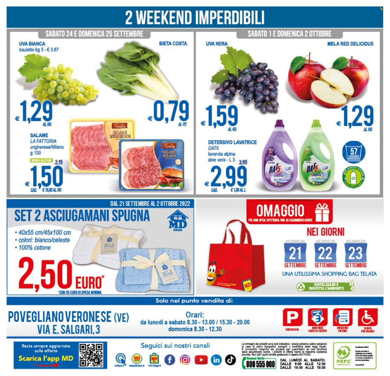Volantino MD Discount - 21/9/2022 - 2/10/2022. Pagina 24