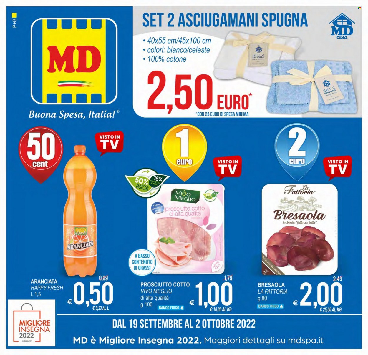 Volantino MD Discount - 19/9/2022 - 2/10/2022. Pagina 1