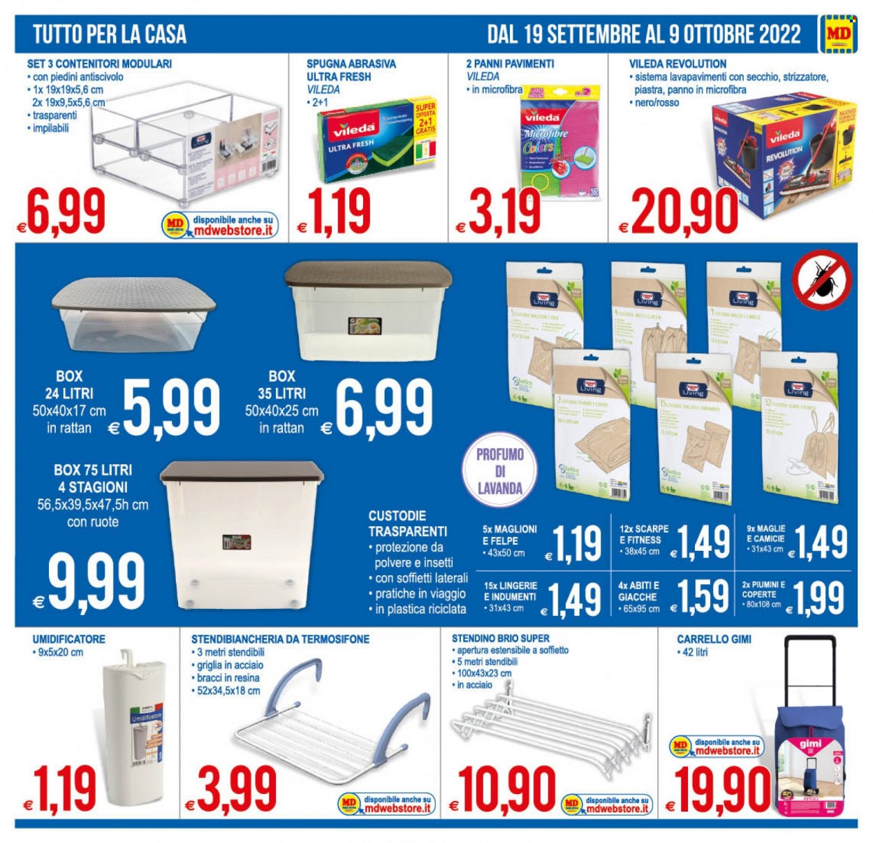 Volantino MD Discount - 19/9/2022 - 2/10/2022. Pagina 21