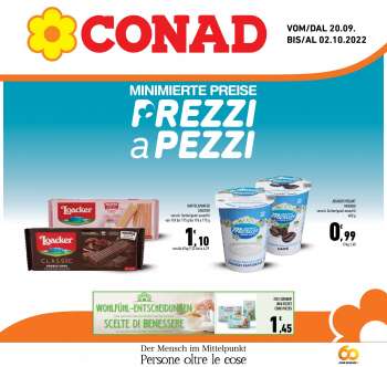 Volantino Conad - 20/9/2022 - 2/10/2022.