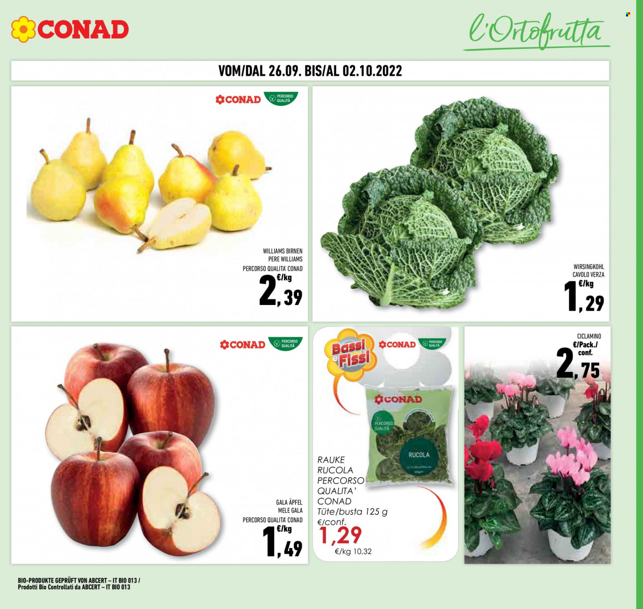 Leták Conad - 20.9.2022 - 2.10.2022. Strana 3