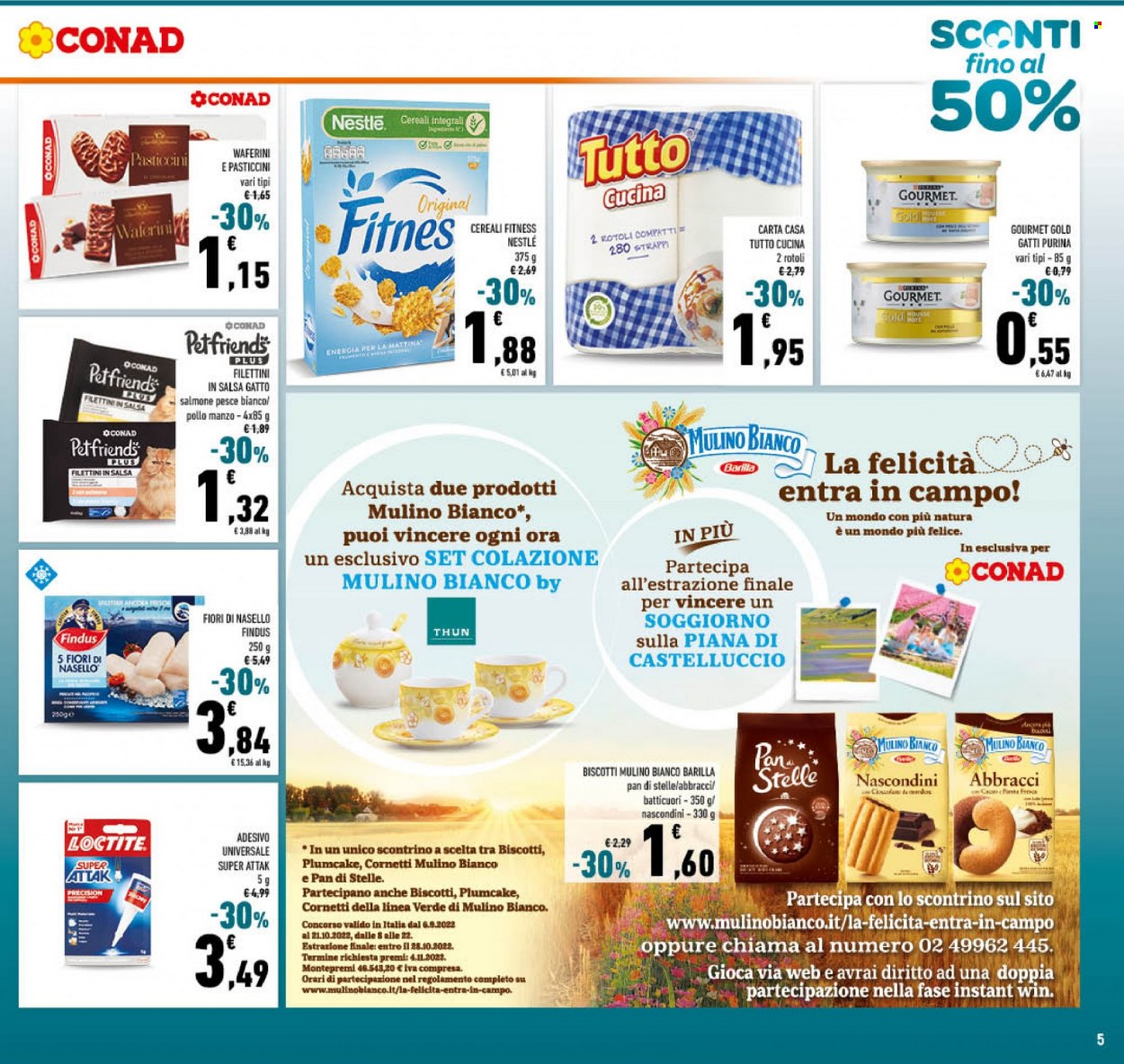 Volantino Conad - 21/9/2022 - 2/10/2022. Pagina 5