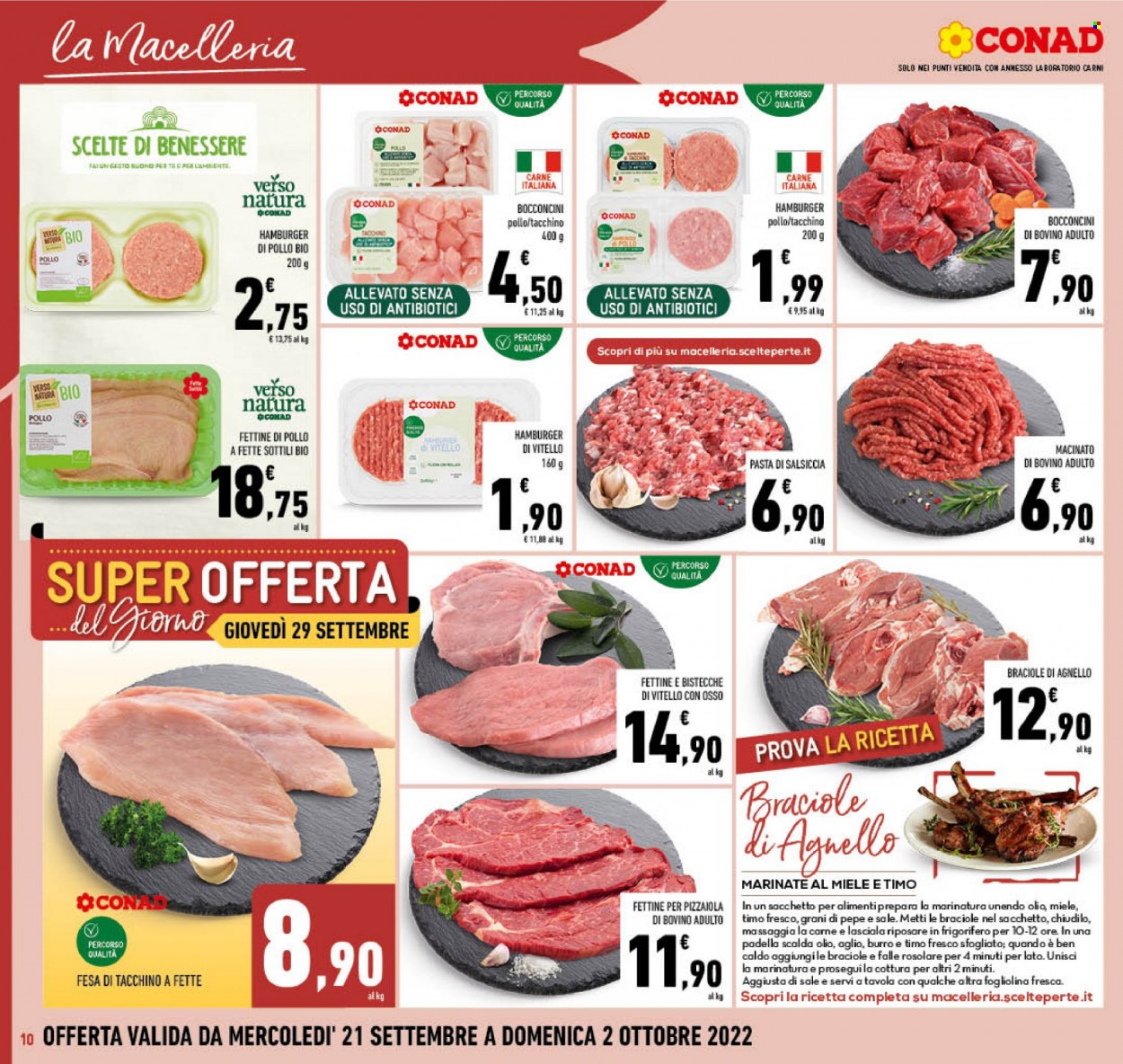 Leták Conad - 21.9.2022 - 2.10.2022. Strana 10