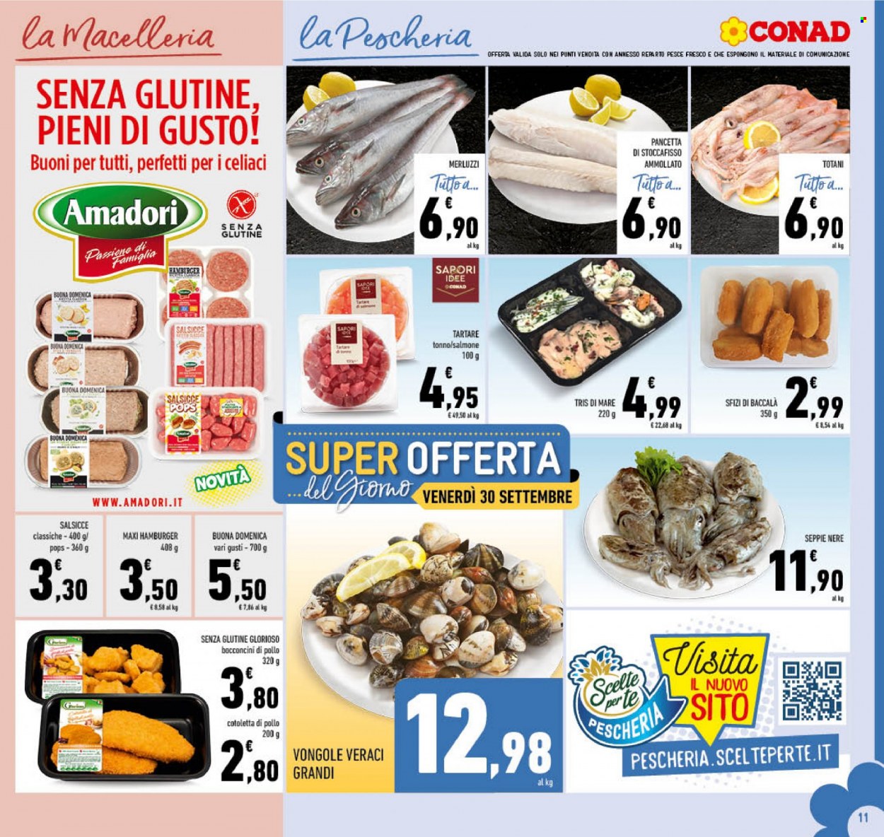 Volantino Conad - 21/9/2022 - 2/10/2022. Pagina 11