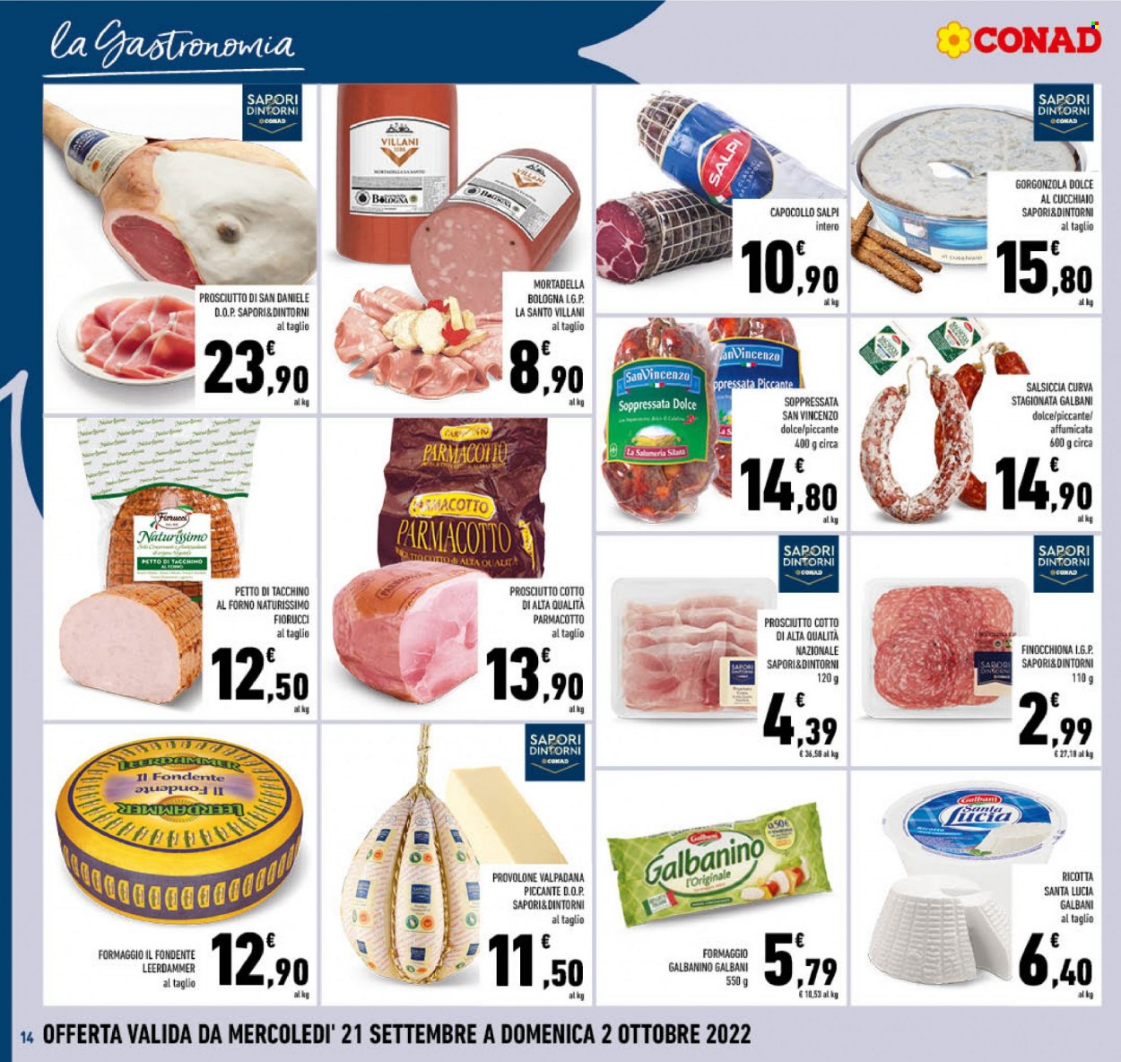 Volantino Conad - 21/9/2022 - 2/10/2022. Pagina 14