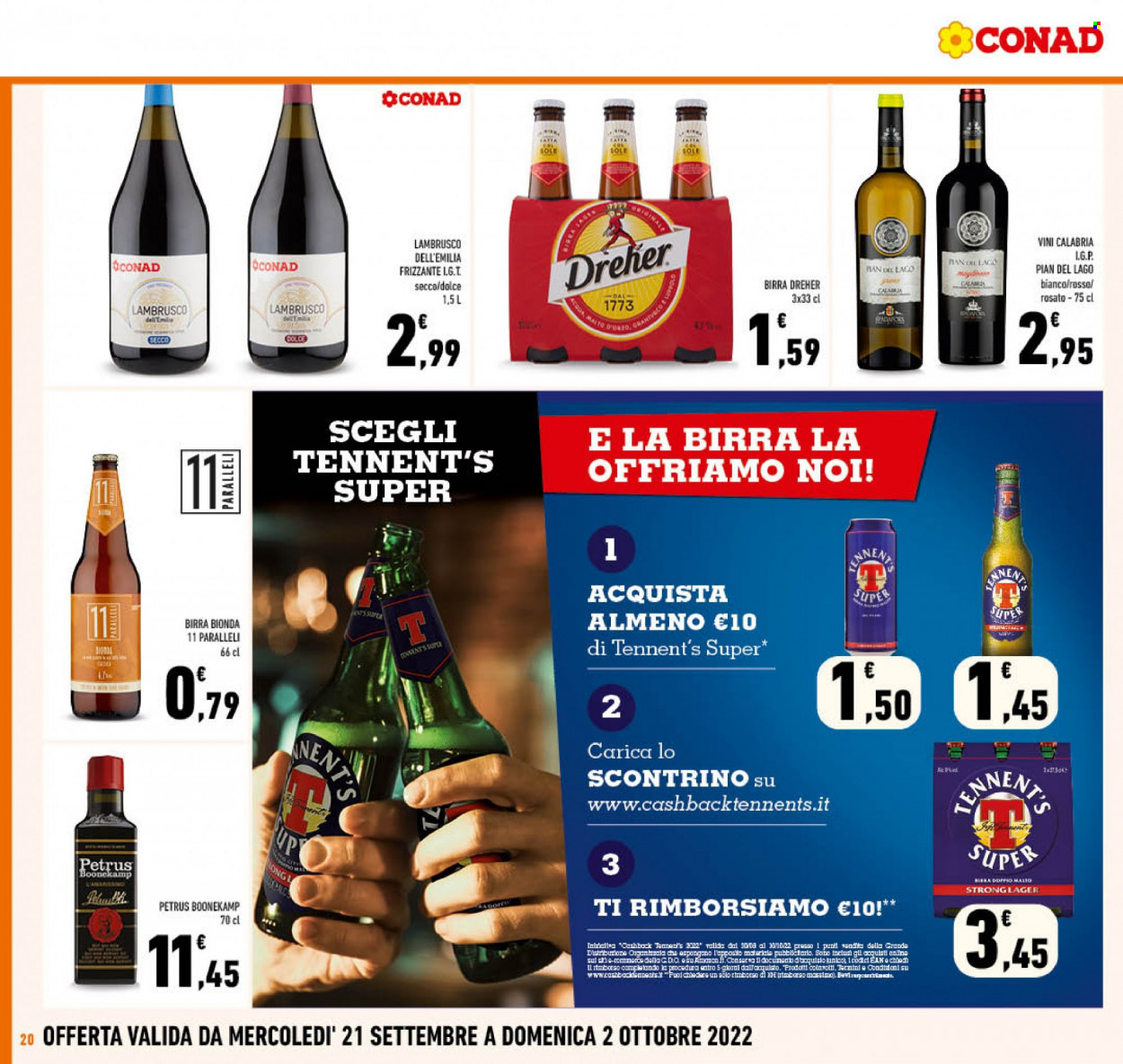 Leták Conad - 21.9.2022 - 2.10.2022. Strana 20