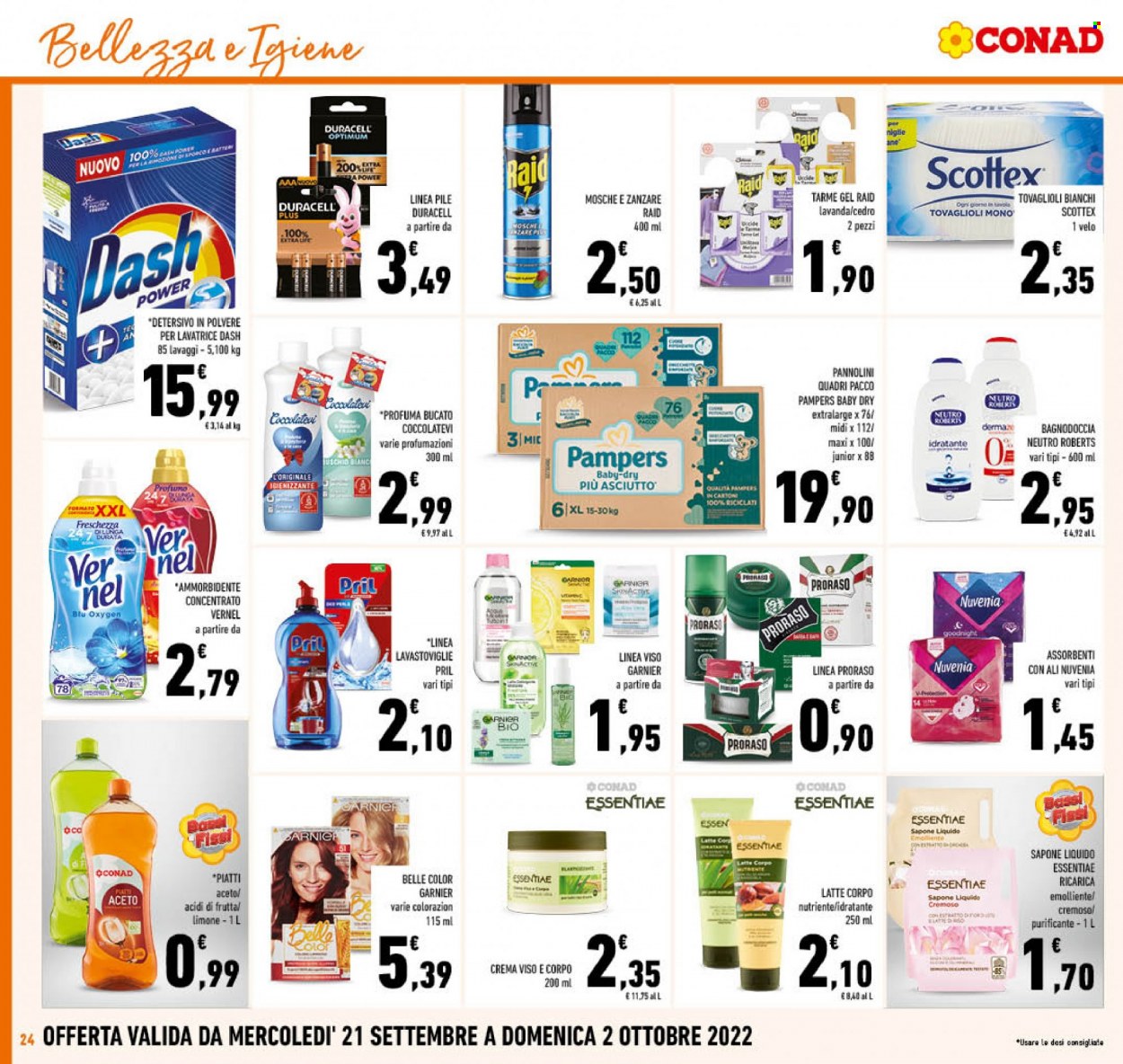 Volantino Conad - 21/9/2022 - 2/10/2022. Pagina 24