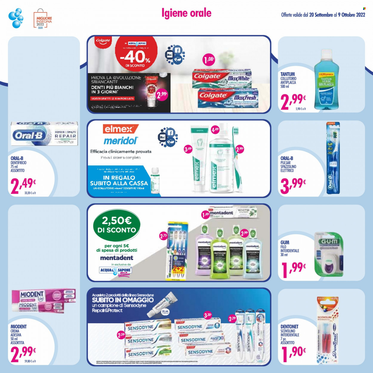 Volantino Acqua & Sapone - 20/9/2022 - 9/10/2022. Pagina 4