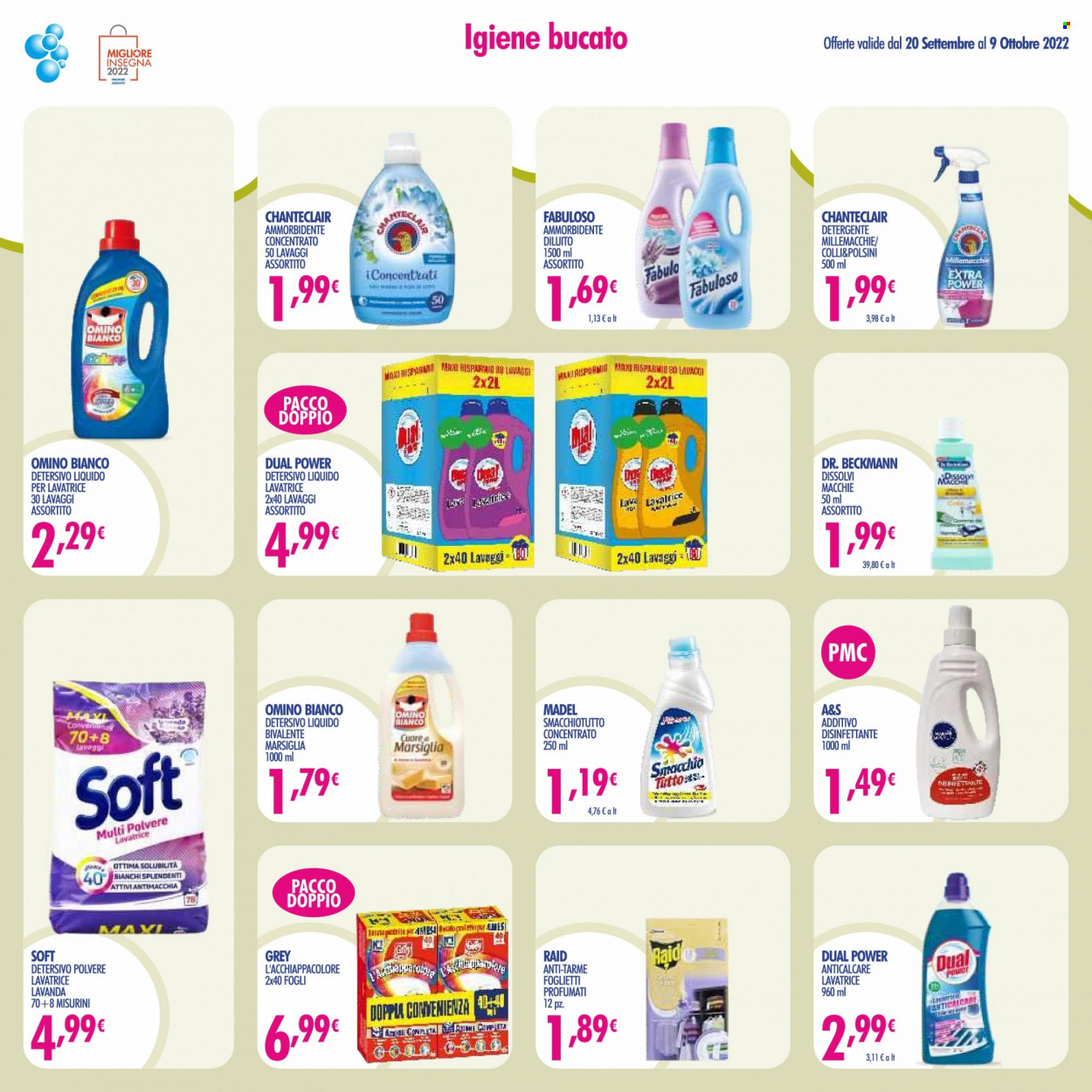 Volantino Acqua & Sapone - 20/9/2022 - 9/10/2022. Pagina 10