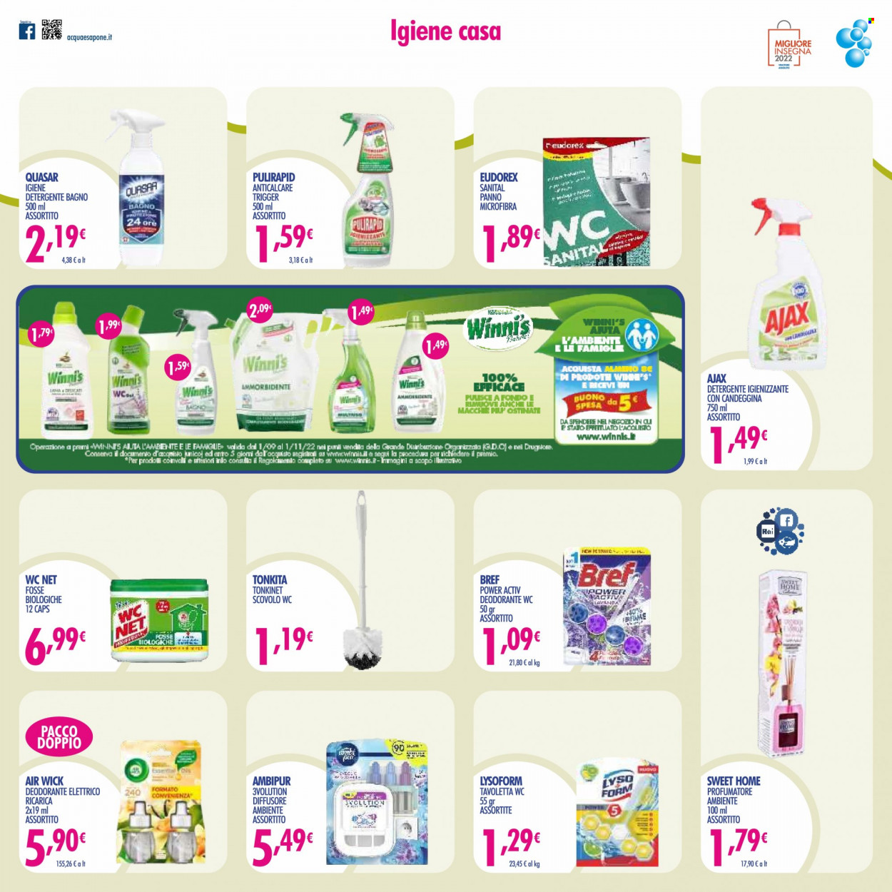 Volantino Acqua & Sapone - 20/9/2022 - 9/10/2022. Pagina 13