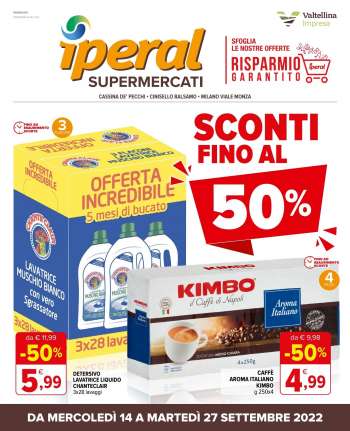 Volantino Iperal - 14/9/2022 - 27/9/2022.