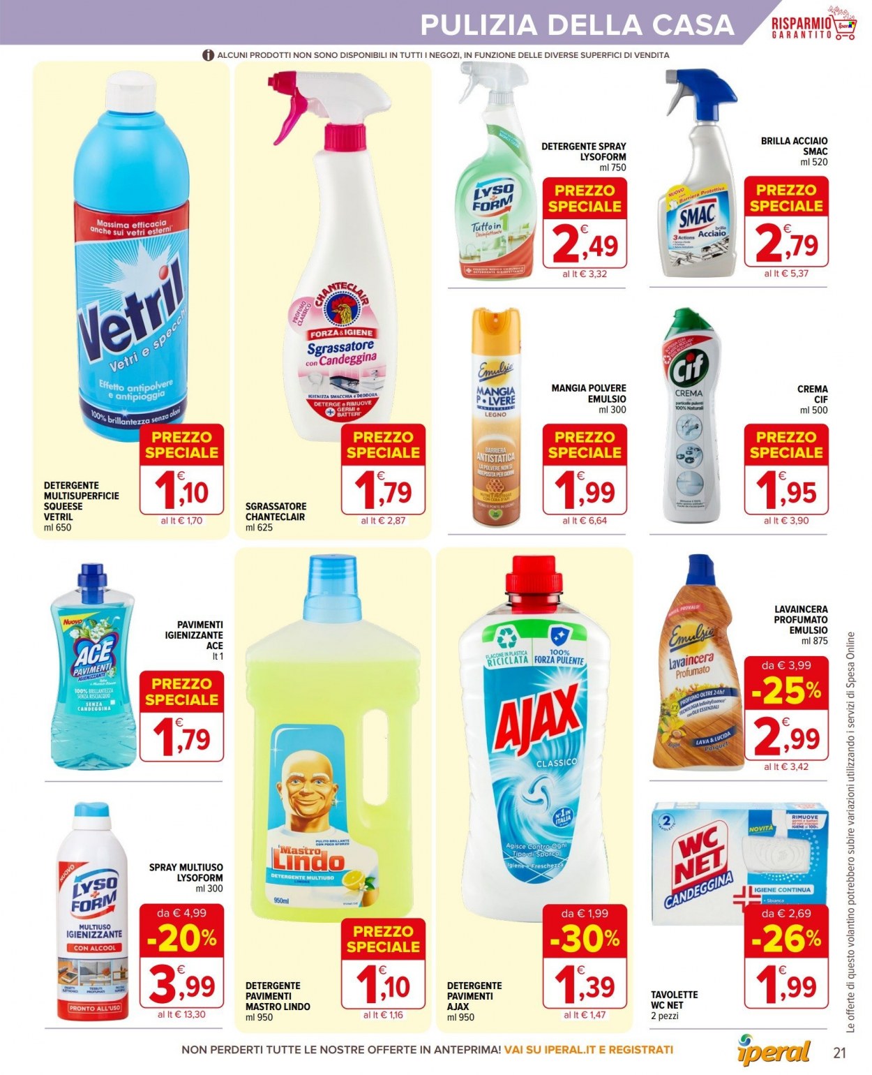 Volantino Iperal - 14/9/2022 - 27/9/2022. Pagina 21